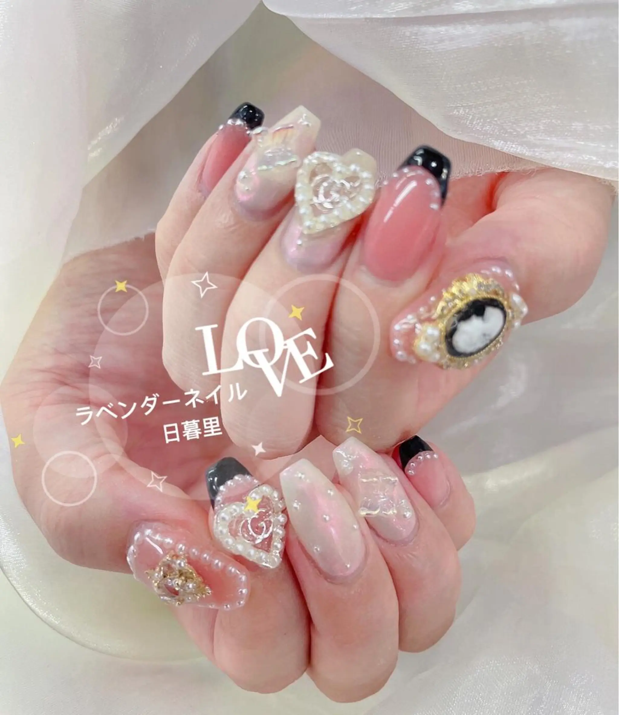 ネイル ラベンダー💖日暮里 ルル💖ネイルのネイルデザイン