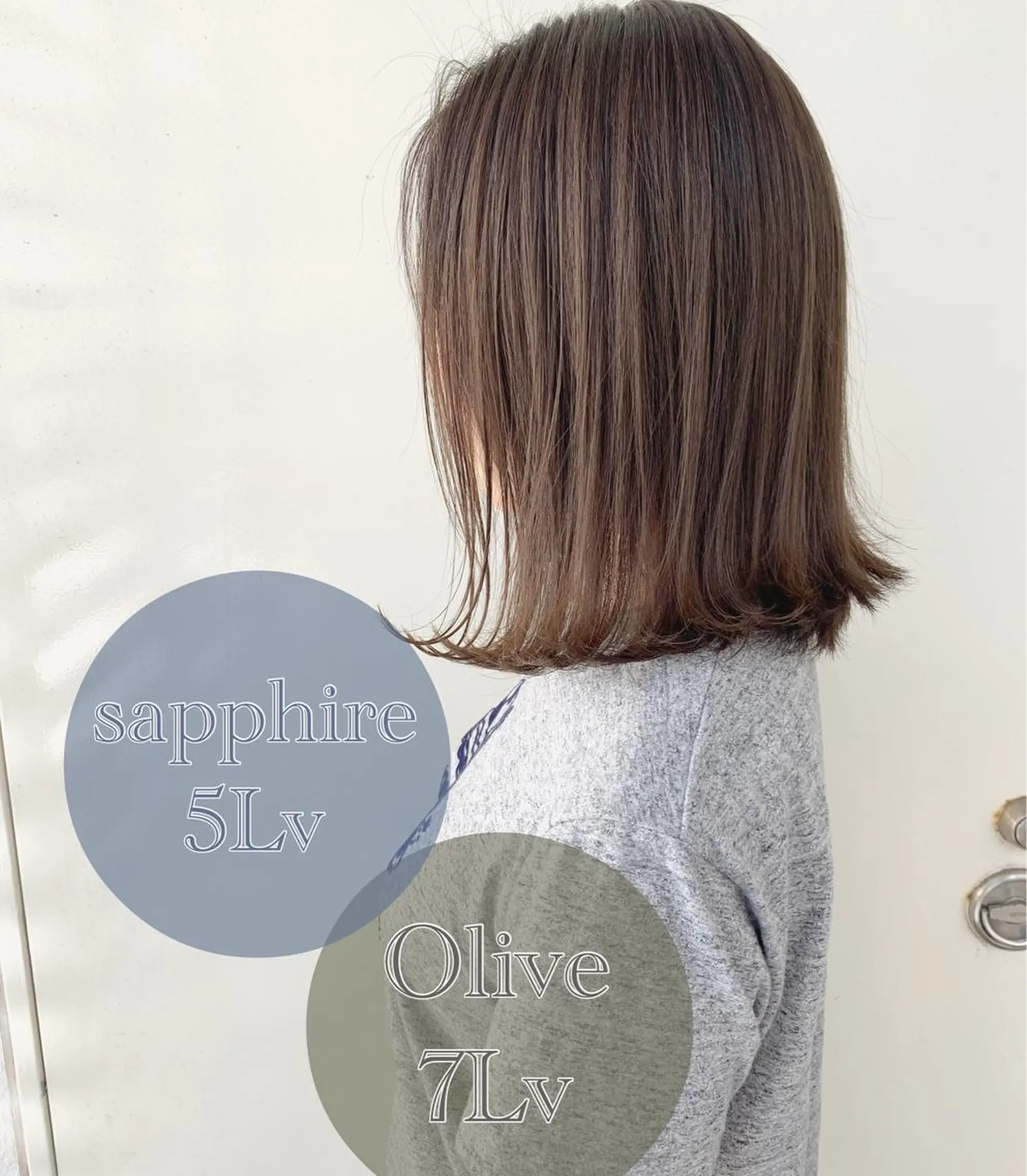 ミディアム カラー ヘアアレンジ ミディアムパーマ アディクシーカラー バレイヤージュ ブリーチ ケアブリーチ カット ヘアカラー Zina福岡天神店 艶髪/レイヤー/小顔のヘアスタイル