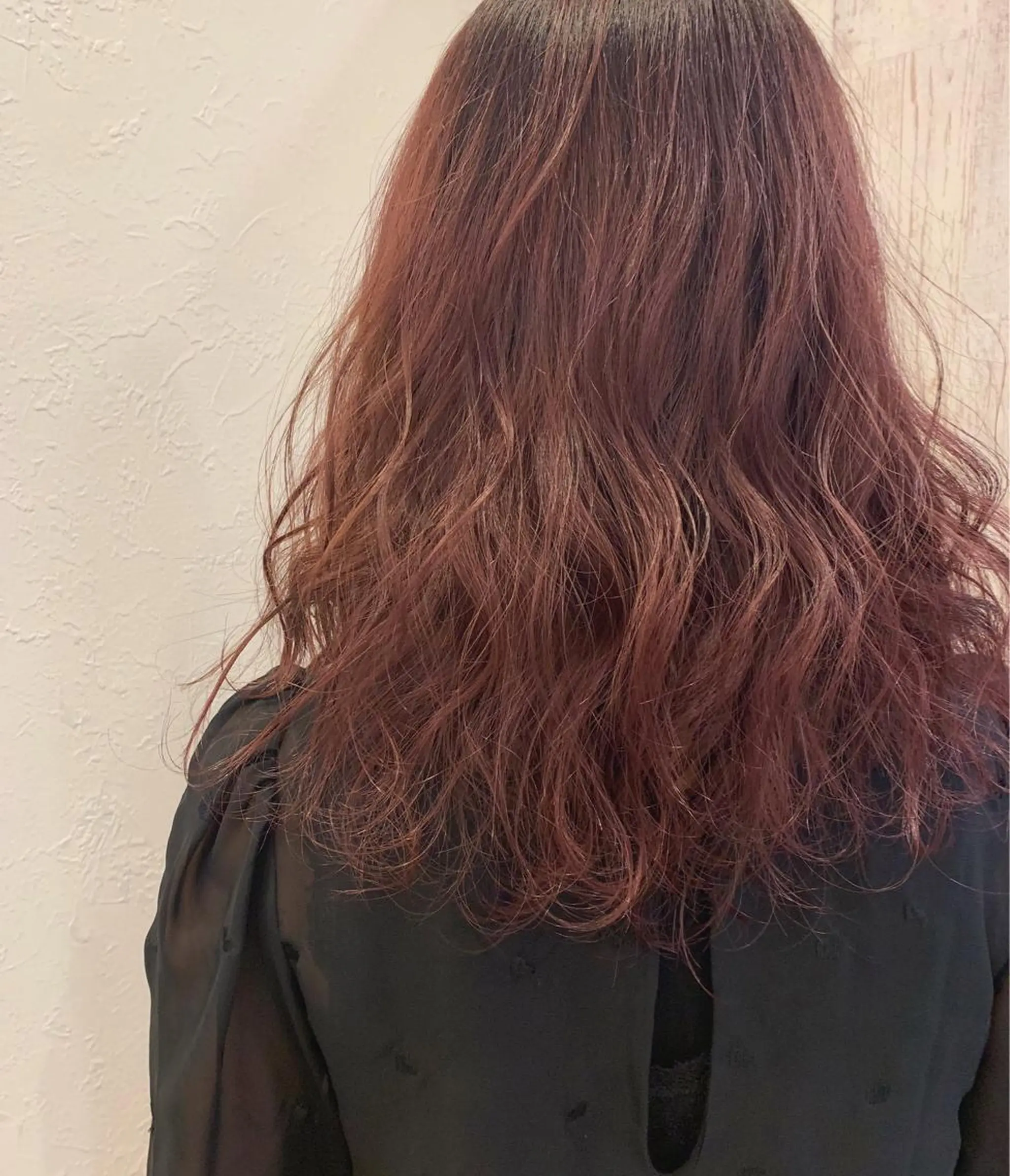 セミロング カラー ピンクカラー m ā l o.🌷 サカモトマイコのヘアスタイル