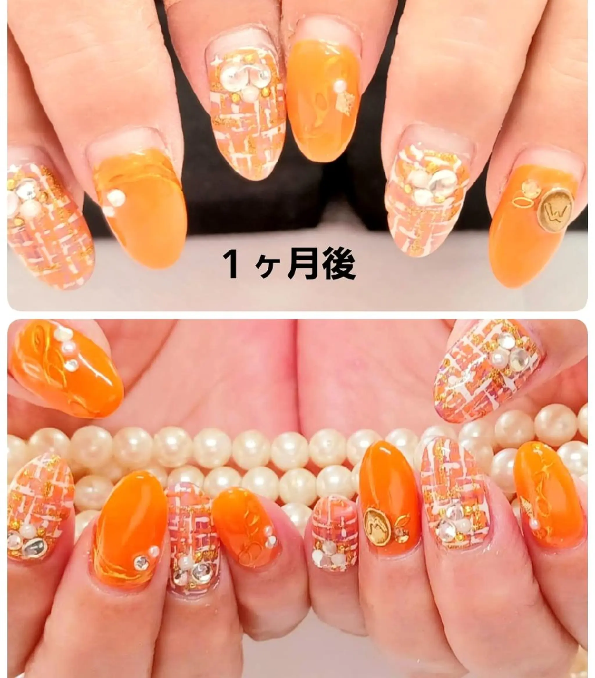 ミディアム ネイル Micky nail chikushinoのネイルデザイン
