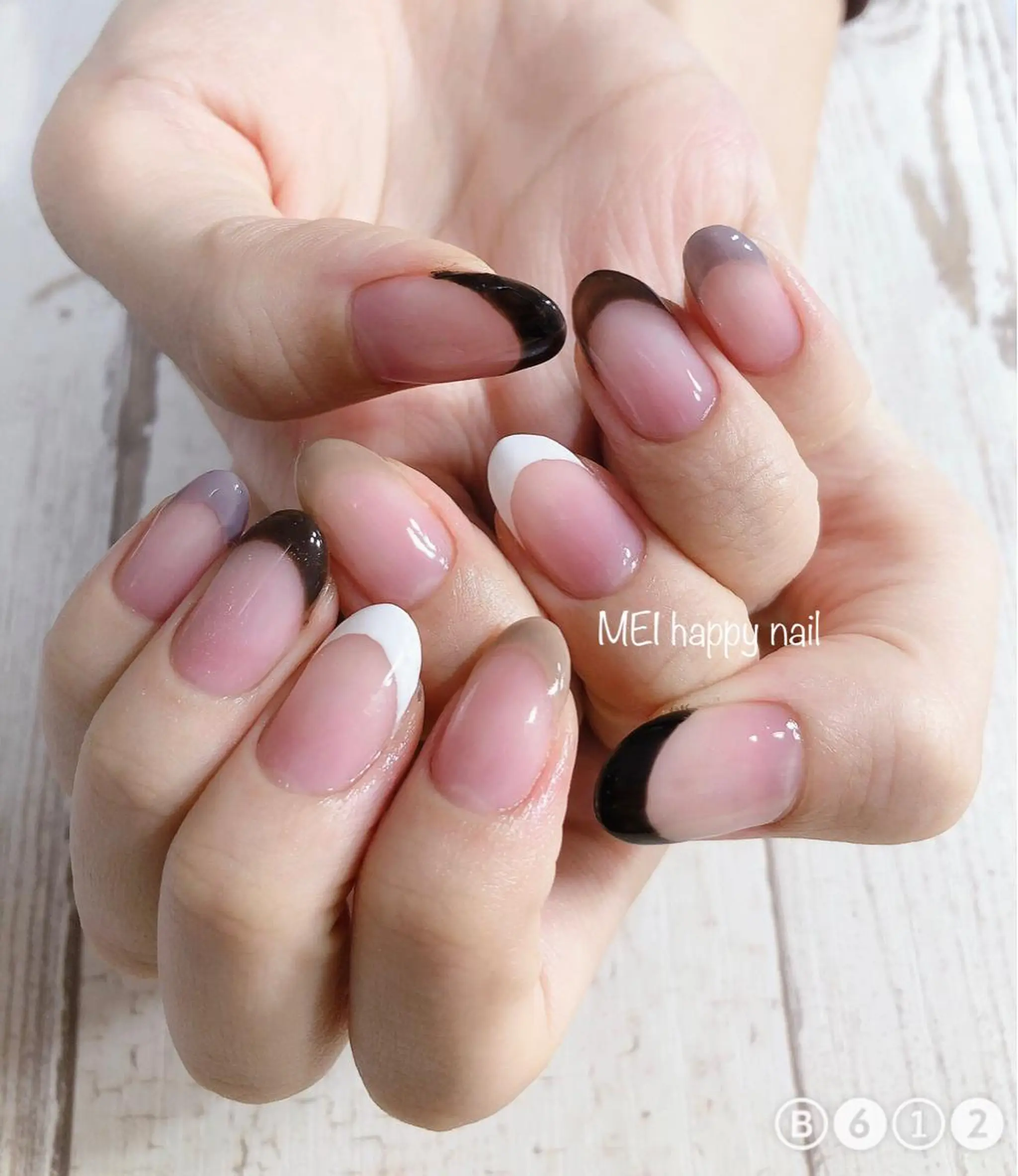 ネイル 北浦和 自爪育成ケアのネイルデザイン