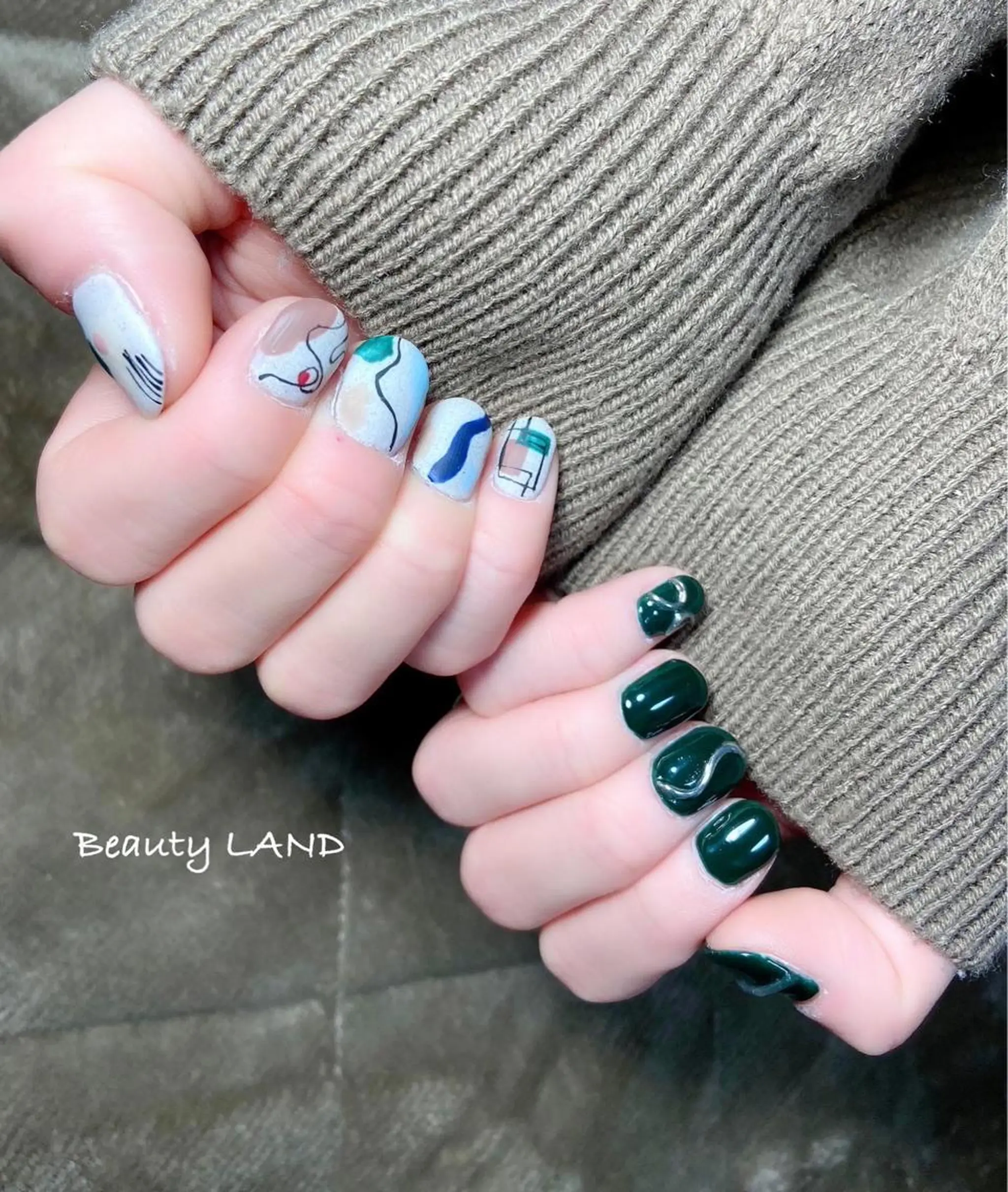 ネイル ハンドネイル 市川駅 ✿中津のネイルデザイン