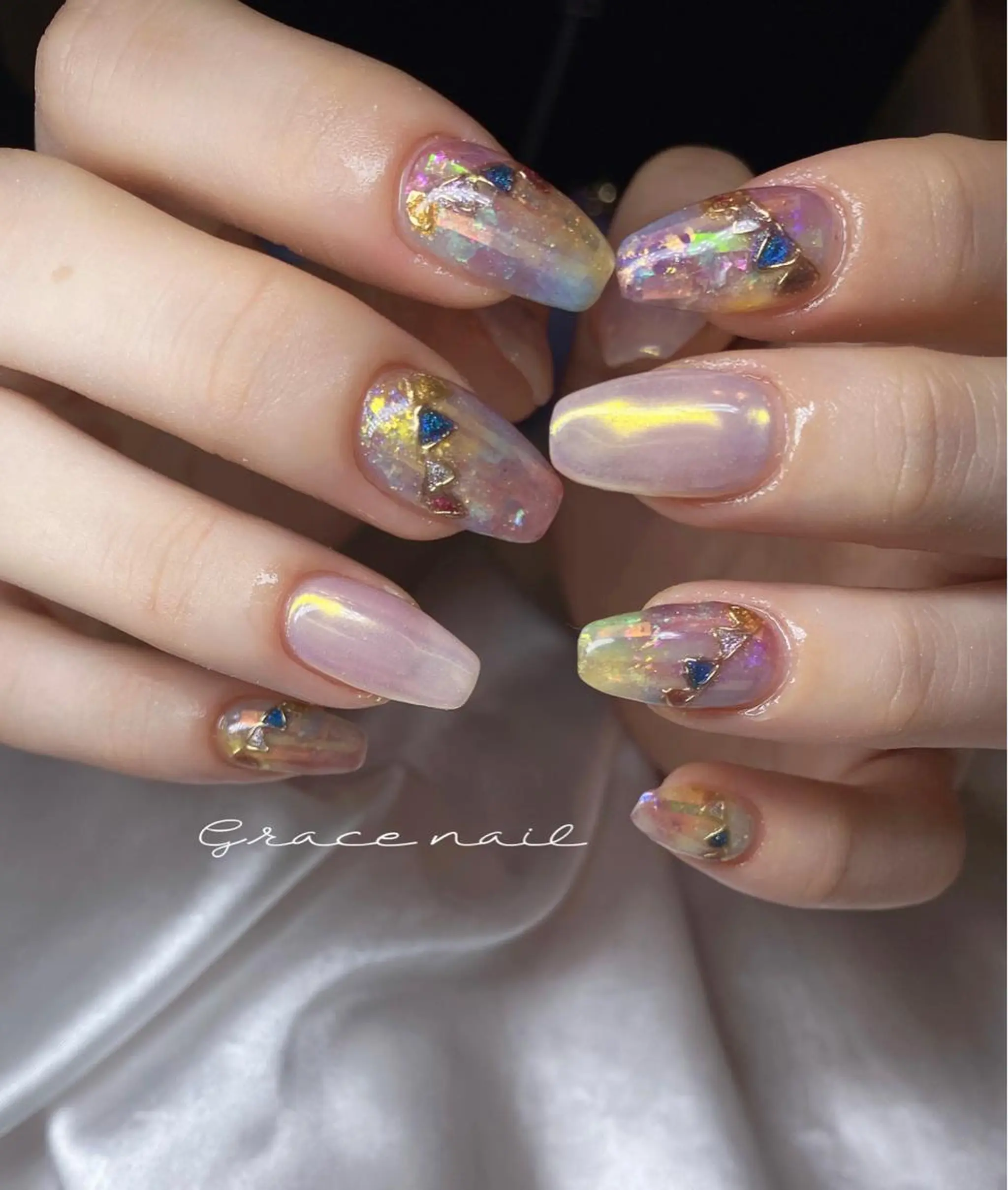 ネイル ハンドネイル ☆*｡Grace Nail｡*☆のネイルデザイン
