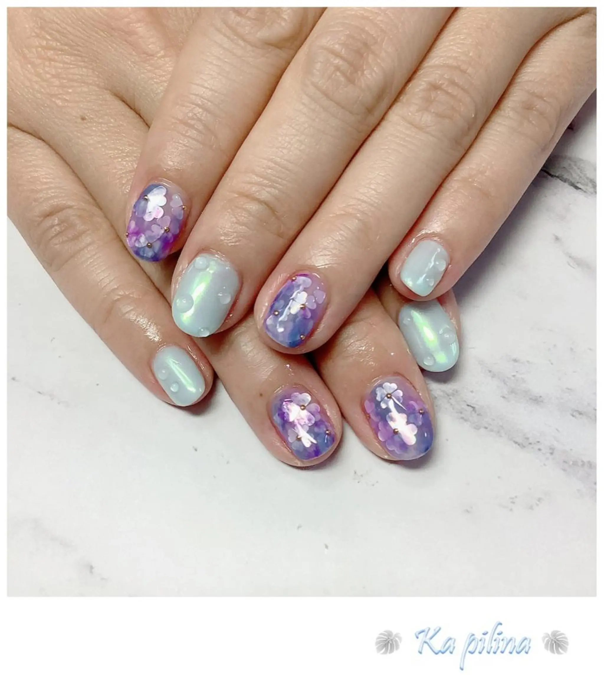 ネイル Nail salon Ka pilinaのネイルデザイン