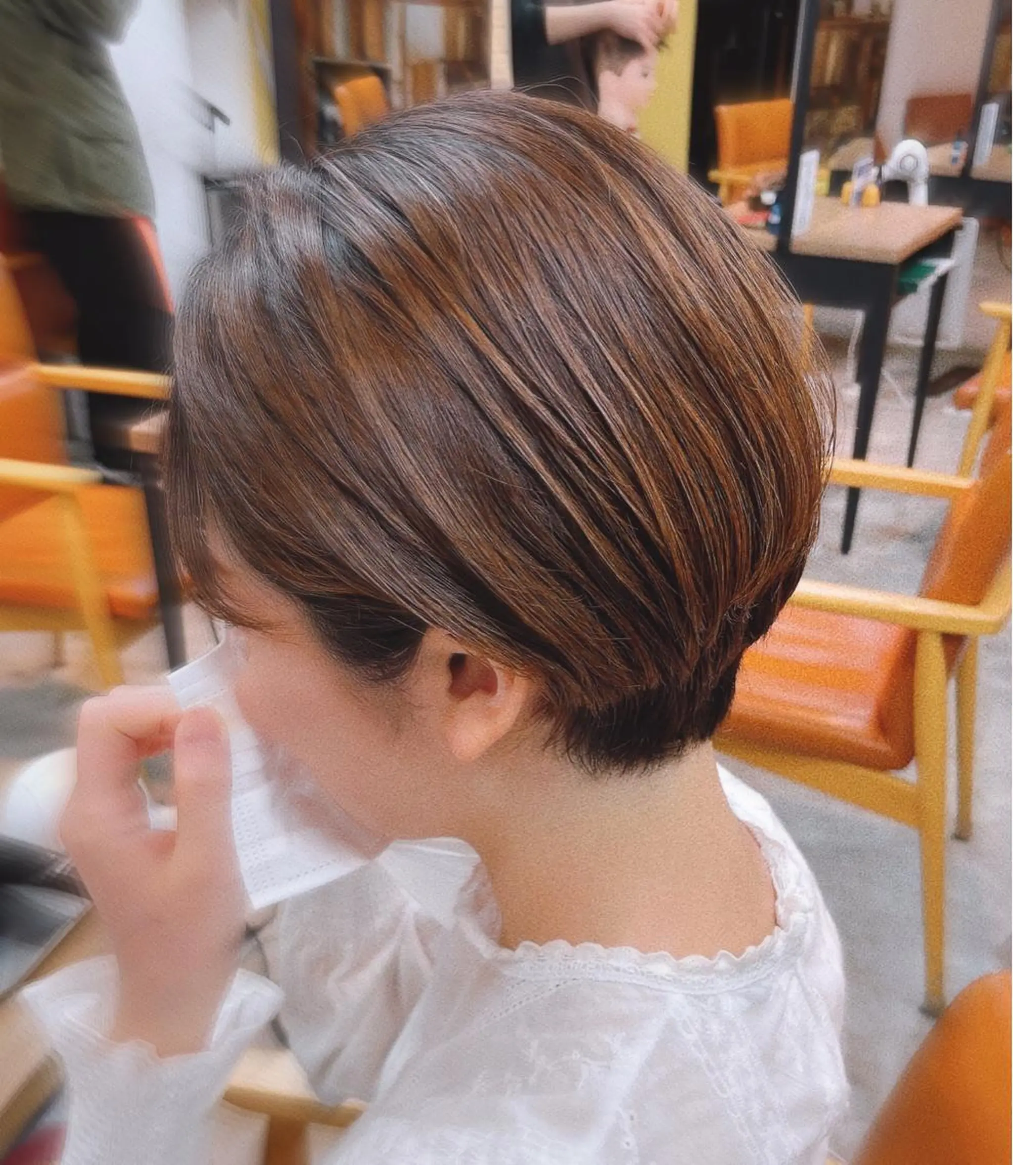 ショート ハイトーン 🌷ハルミ🌷のヘアスタイル