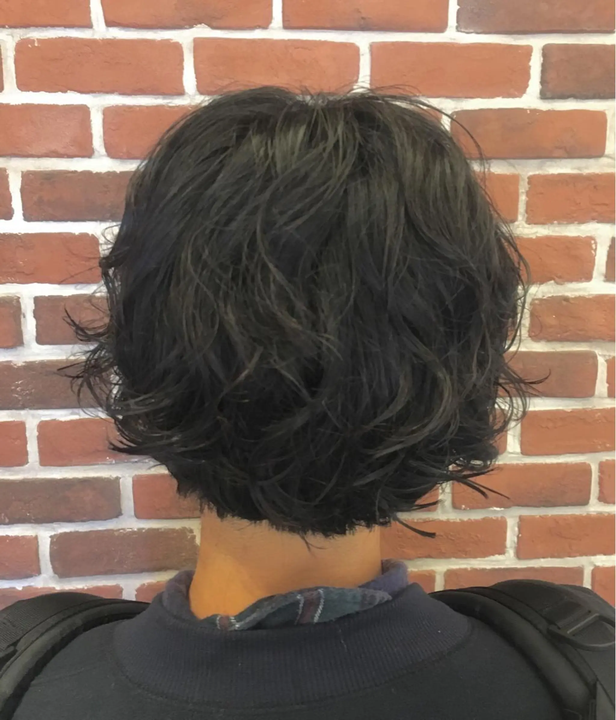 ショート パーマ さかい なつみのヘアスタイル