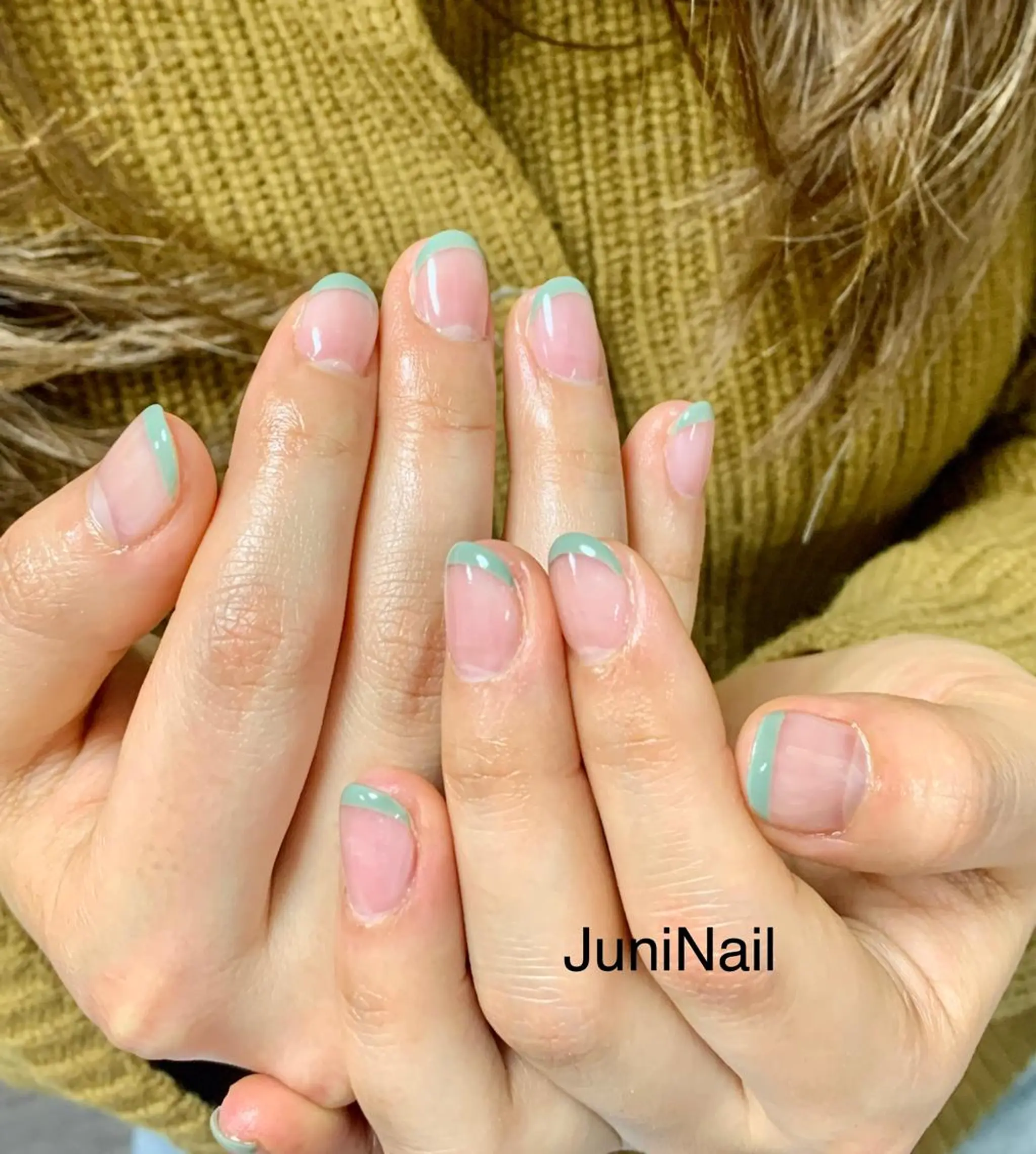 カラー ネイル オーロラネイル クリアネイル 氷ネイル・うるうるネイル 韓国ネイル ニュアンスネイル JuniNail 주니네일🇰🇷suのネイルデザイン