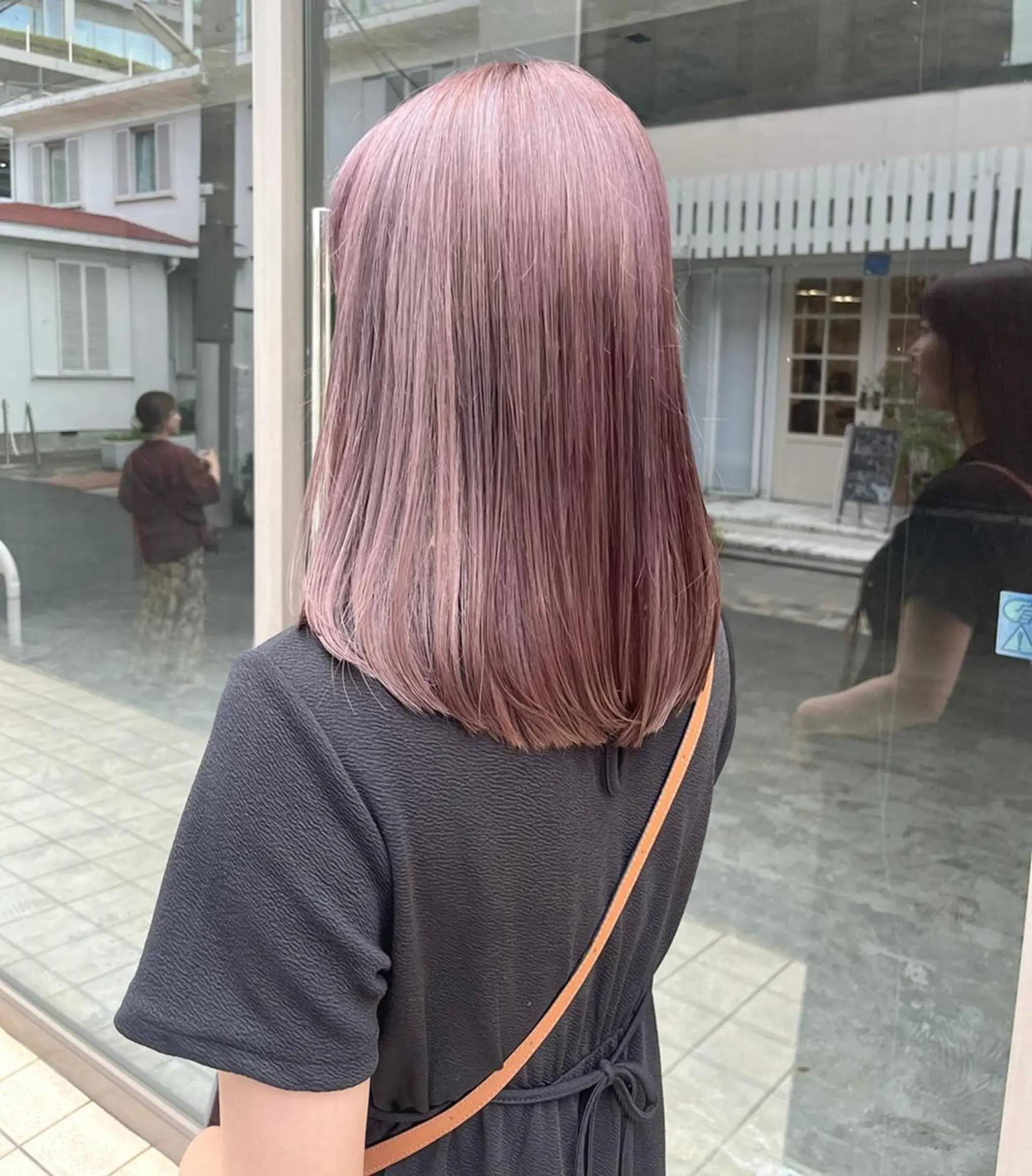 ロング 韓国風カラー くせ毛 髪質改善 ヨシンモリ 韓国風ヘア 韓国/髪質改善💘 櫻井かれんのヘアスタイル