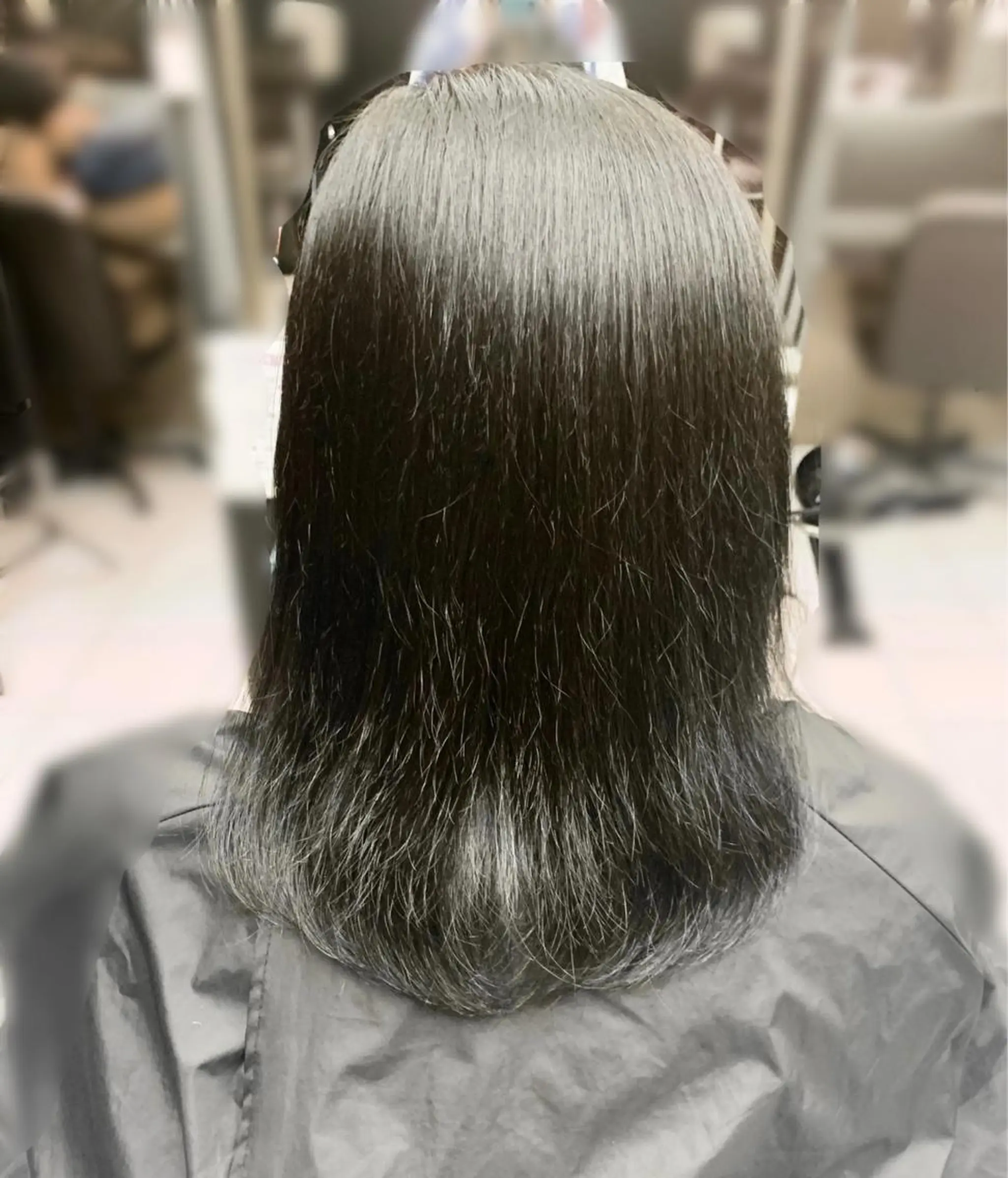 ミディアム カラー ヘアカラー トリートメント 🤍🐰韓国ヘア/ レイヤー🤍菅原麻里のヘアスタイル