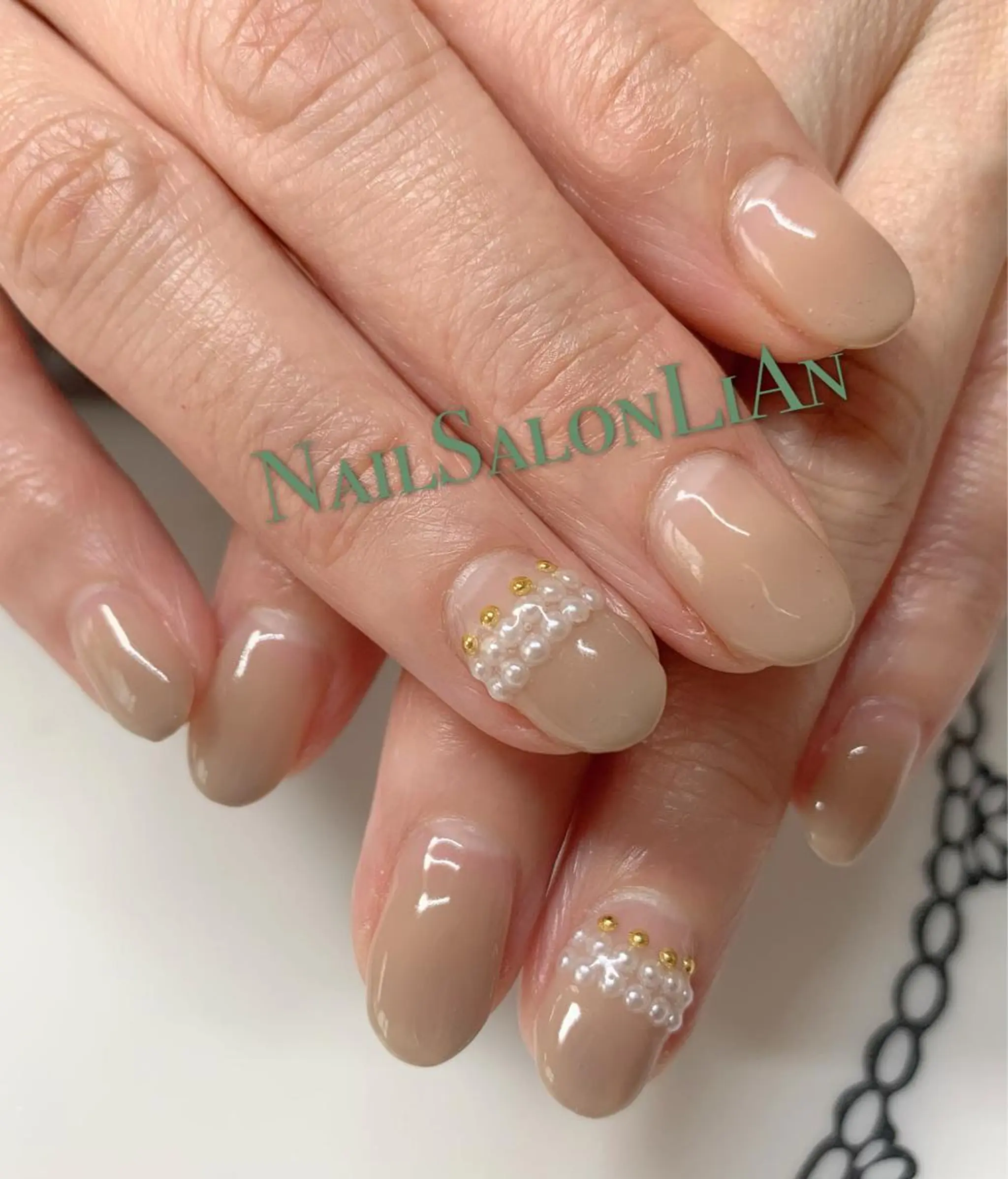ネイル 持ち込み ハンドネイル NailSalon LiAnのネイルデザイン