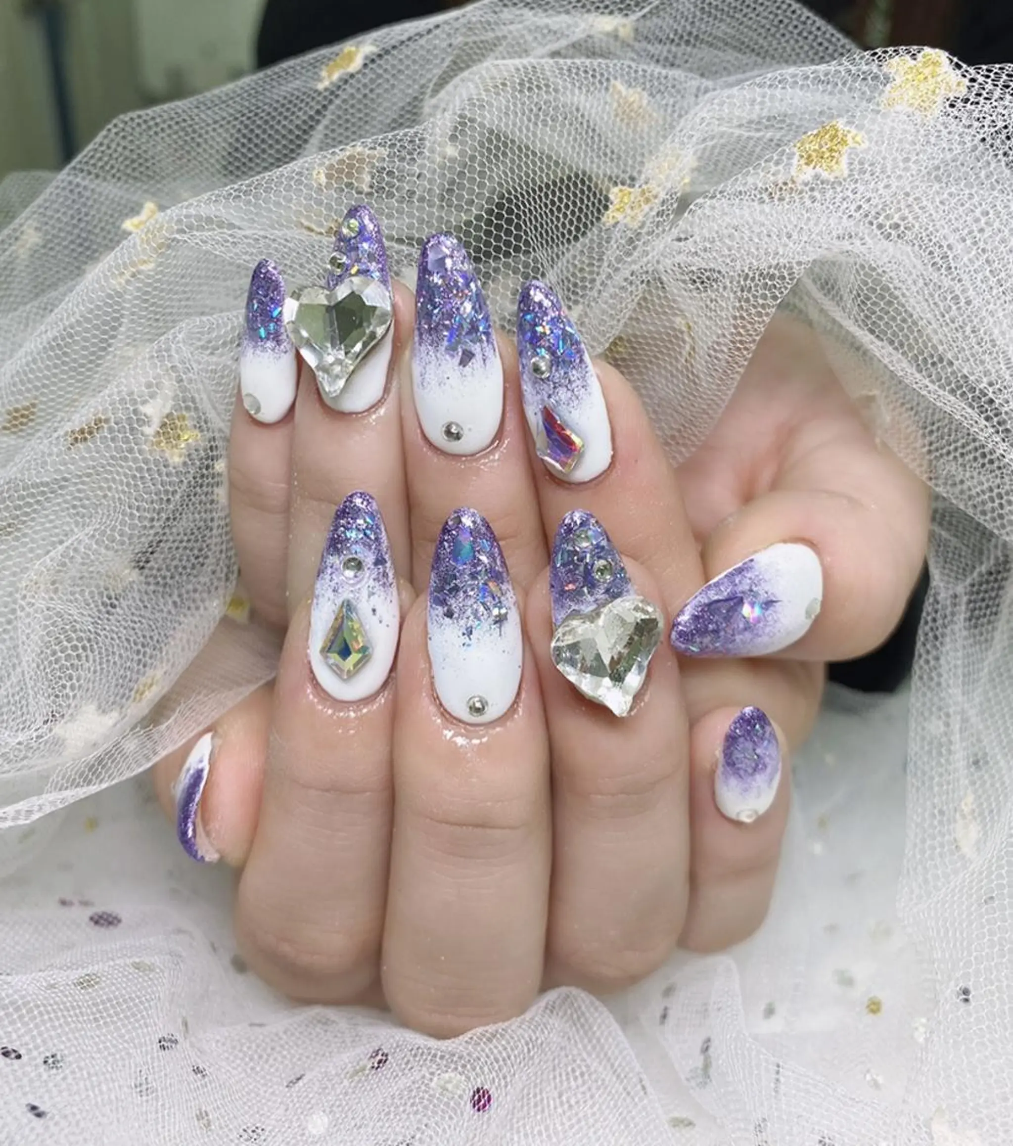 ネイル 🦋ネイルサロン ブラン🌈ゆりのネイルデザイン