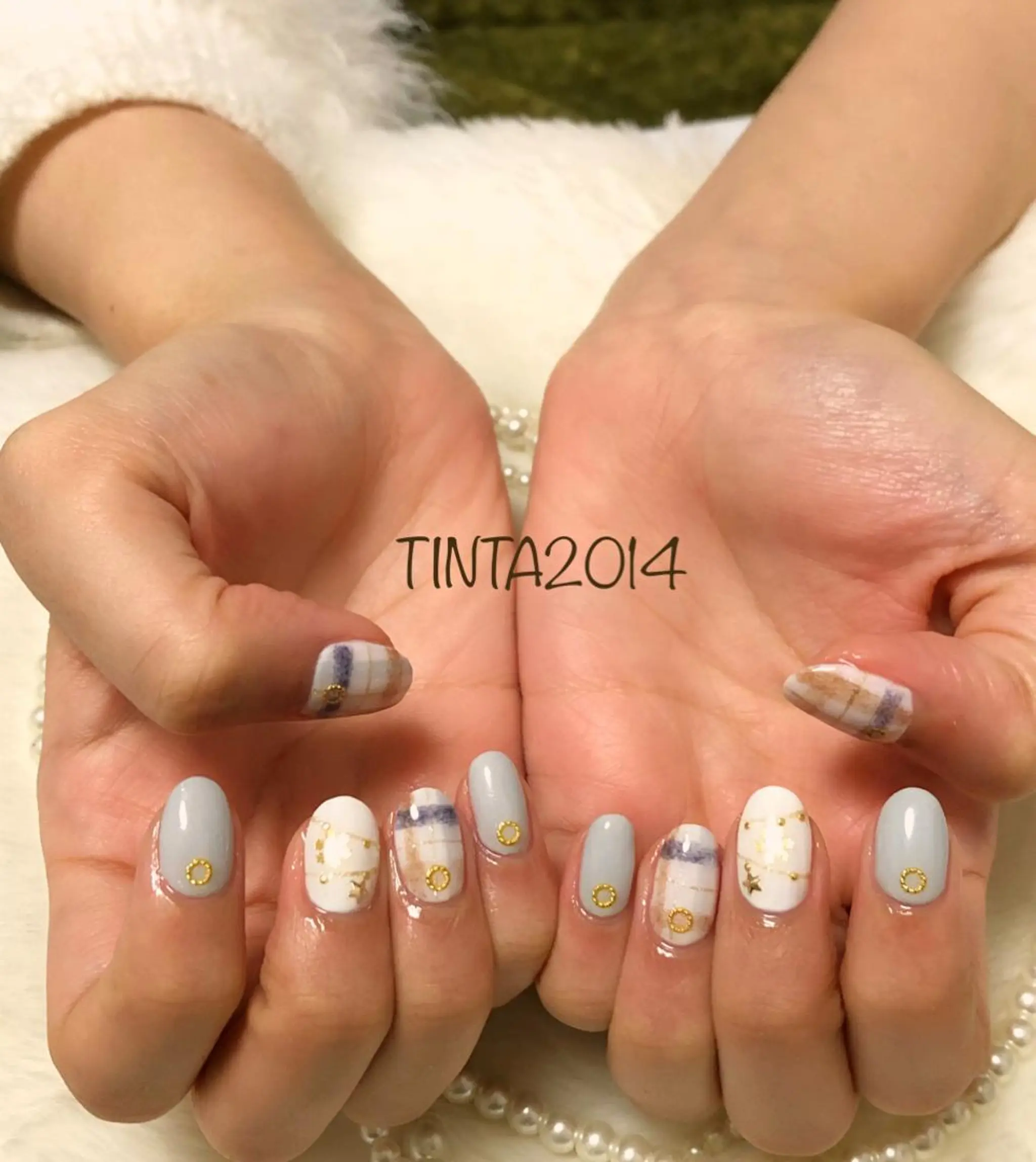 ネイル 冬ネイル クリスマス ネイルサロン ティンタ所属・馬場 典子のネイルデザイン