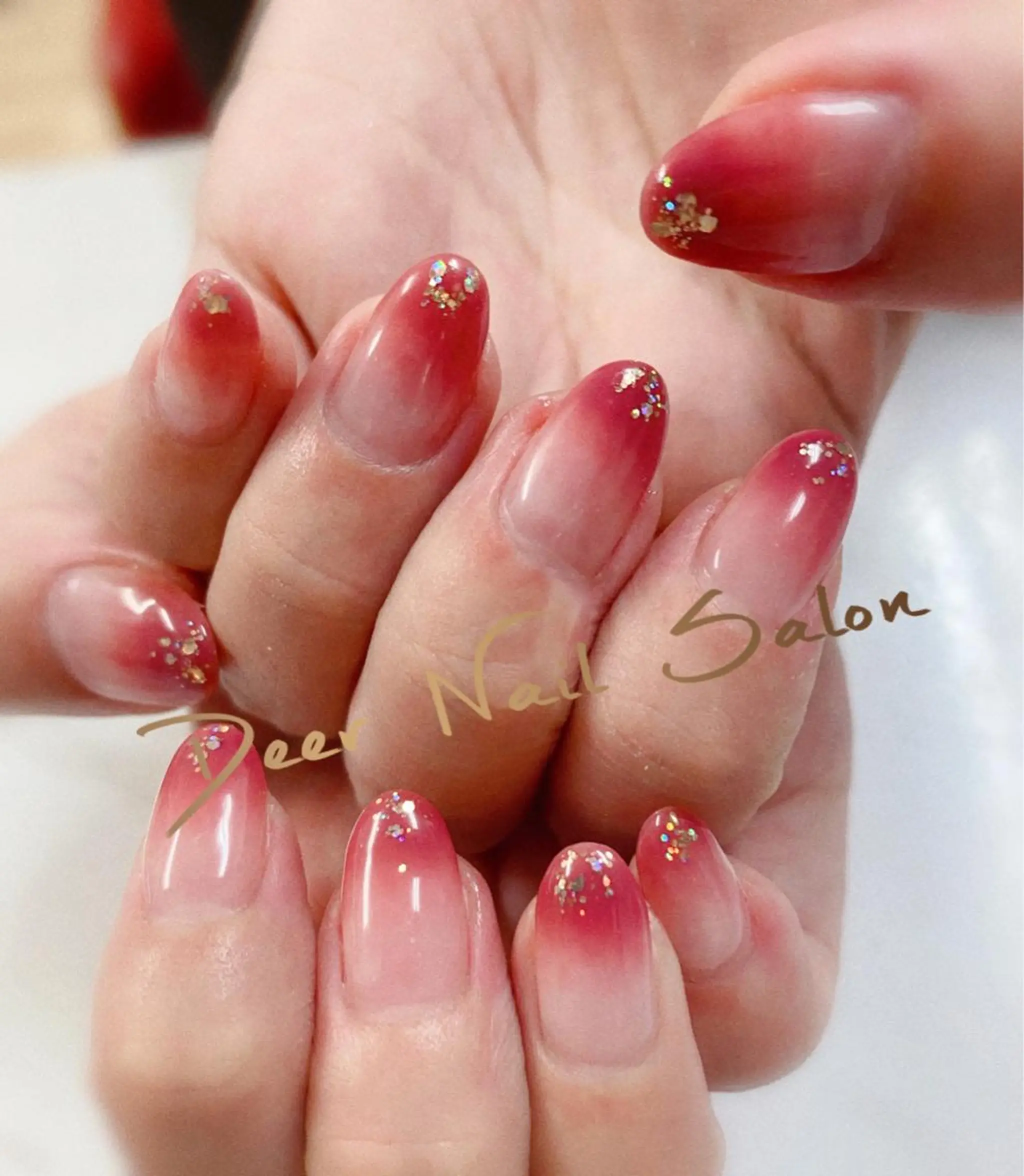 ネイル ハンドネイル Peachy 🍑のネイルデザイン