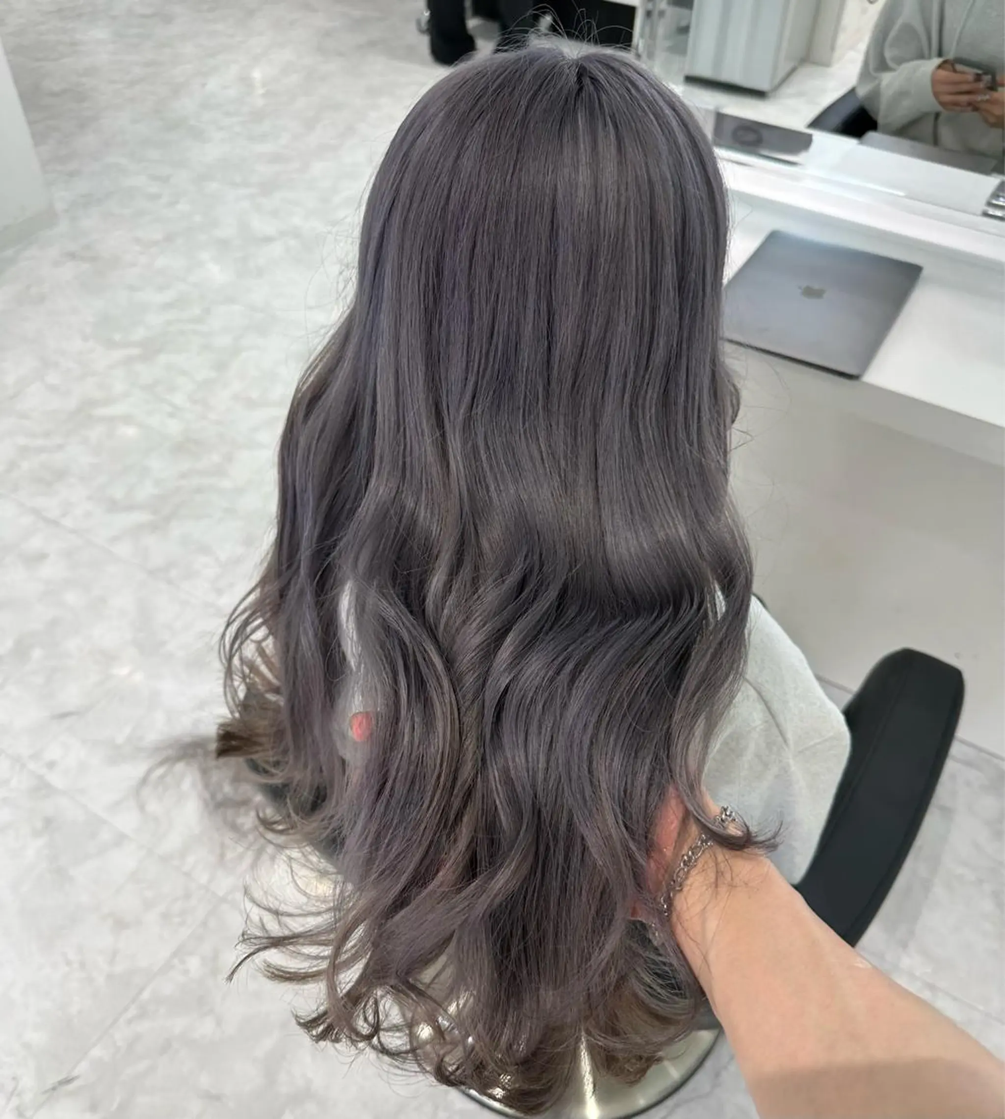 ミディアム カラー ヘアカラー ♡上品韓国髪♡ブラ ウン/SAYATOのヘアスタイル