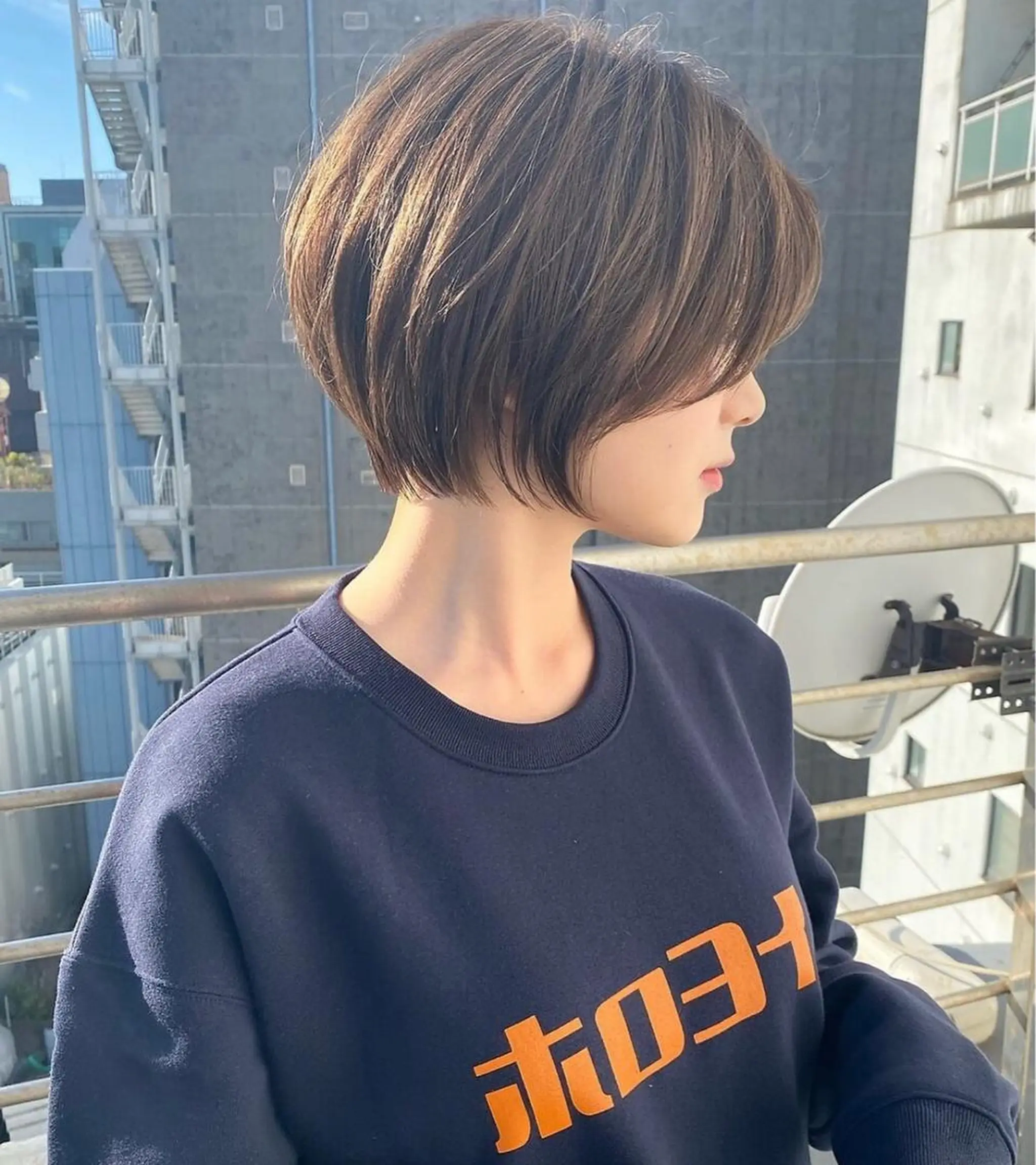 ショート 顔周り🇰🇷韓国 レイヤー/モエのヘアスタイル