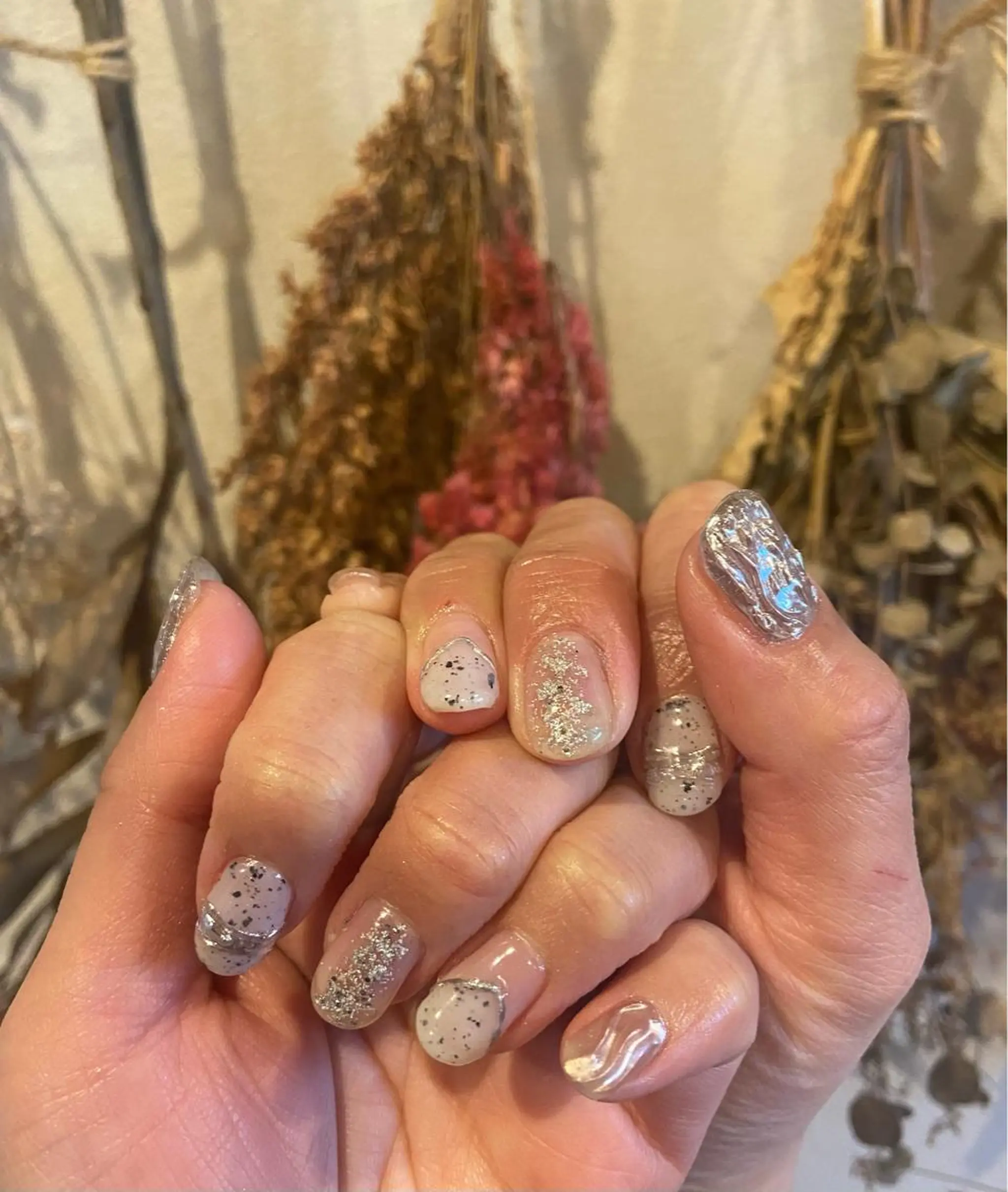 ネイル アートネイル マットネイル ミラーネイル ニュアンスネイル ショートネイル . unffのネイルデザイン