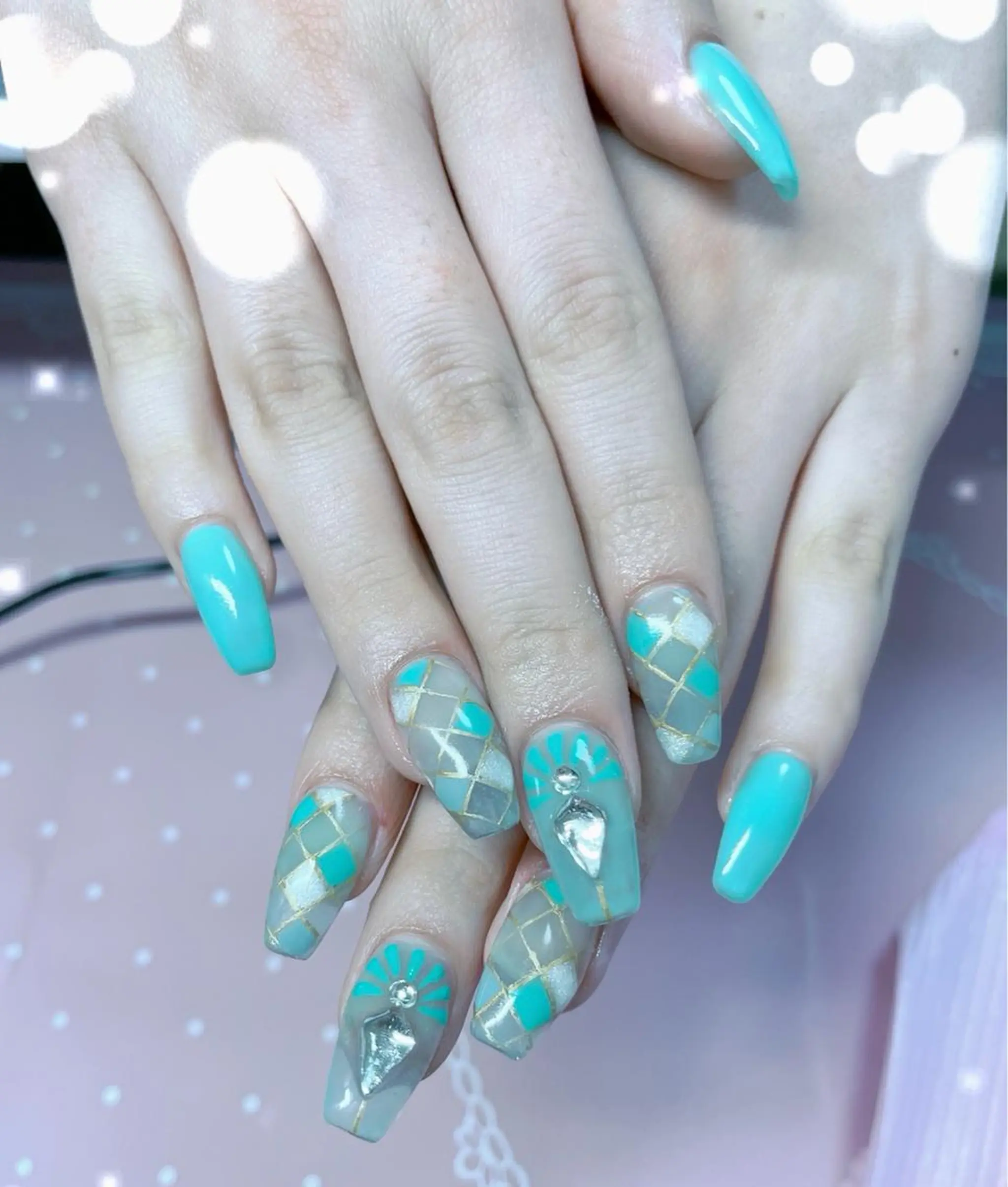 ネイル スカルプネイル Sunnynail  サニーのネイルデザイン