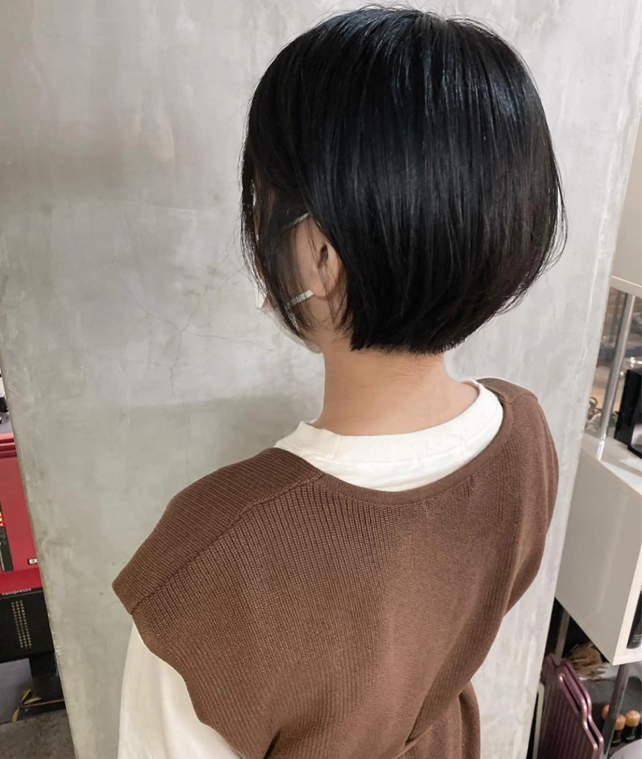 ショート カラー ヘアアレンジ stylist/蛯谷 珠里のヘアスタイル