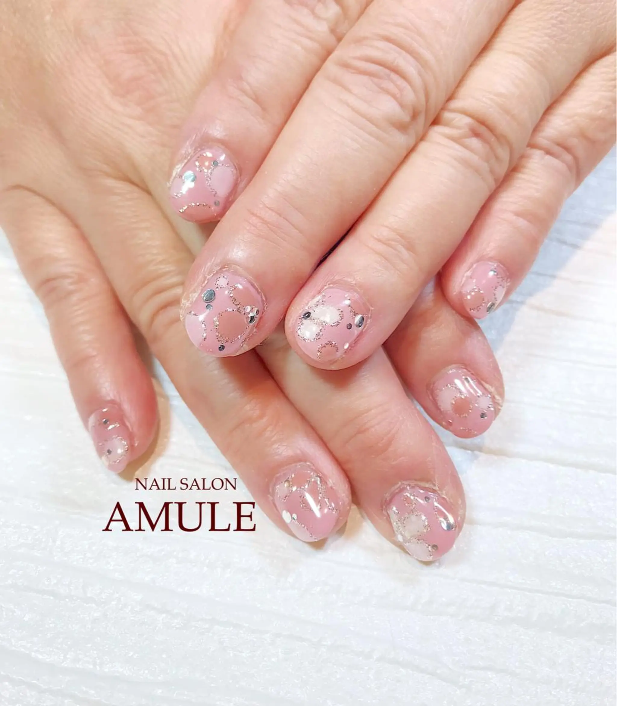 ネイル アートネイル ジェルネイル ハンドネイル NAILSALON AMULEのネイルデザイン