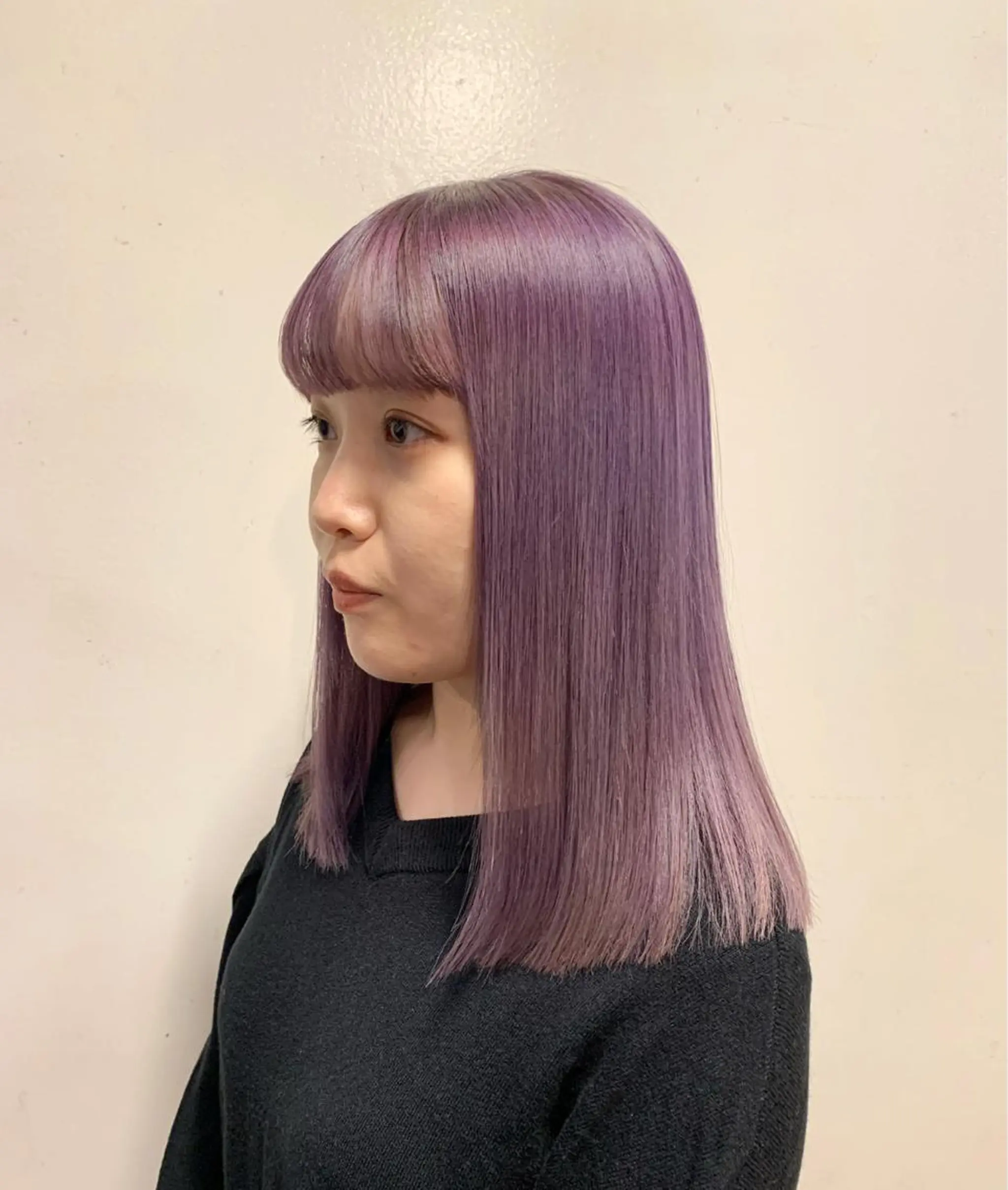 ミディアム カラー ヘアアレンジ カット ヘアカラー 💛髪質改善/透明感 カラー🧡reikaのヘアスタイル