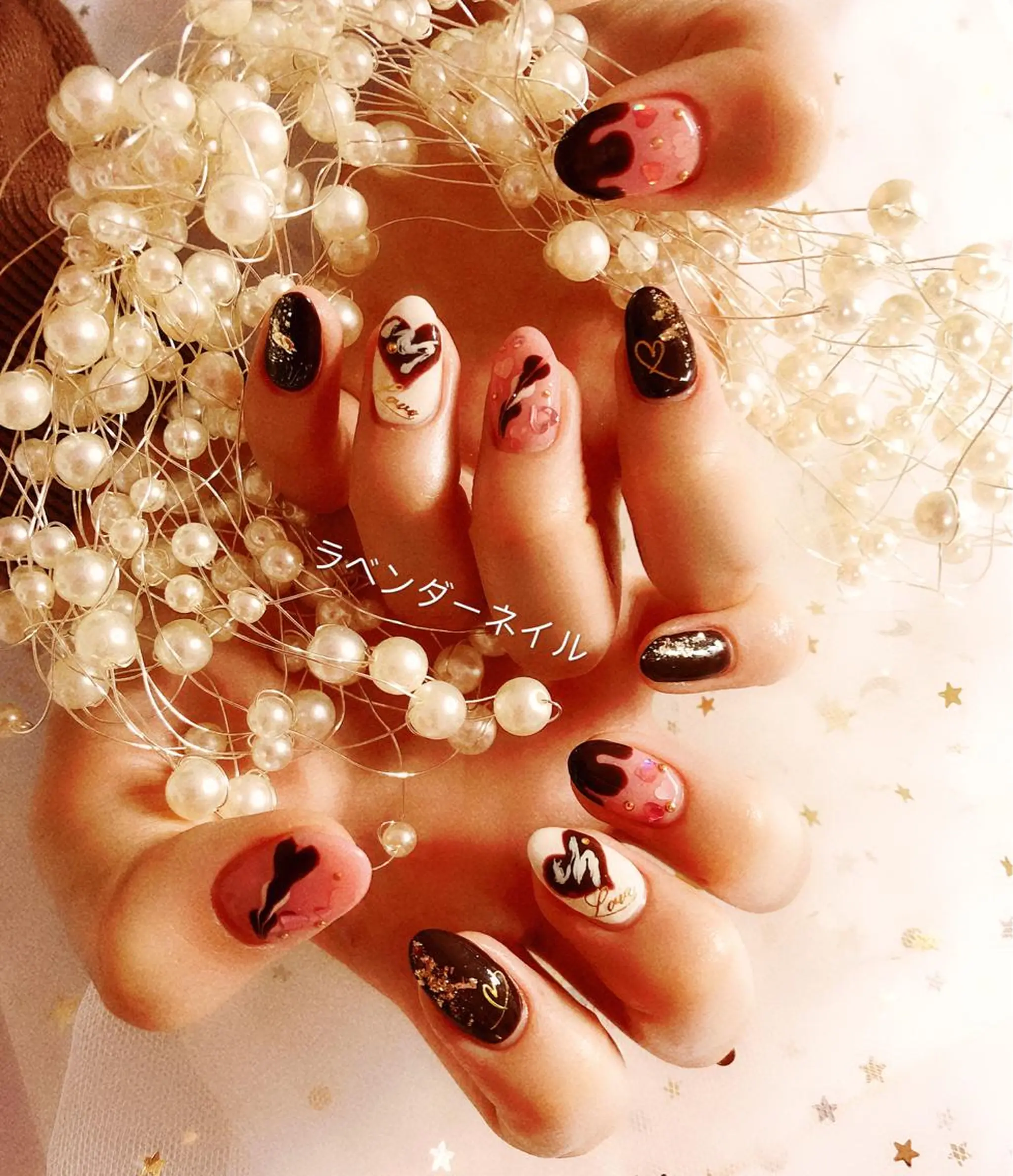 ネイル ラベンダー💖日暮里 ルル💖ネイルのネイルデザイン