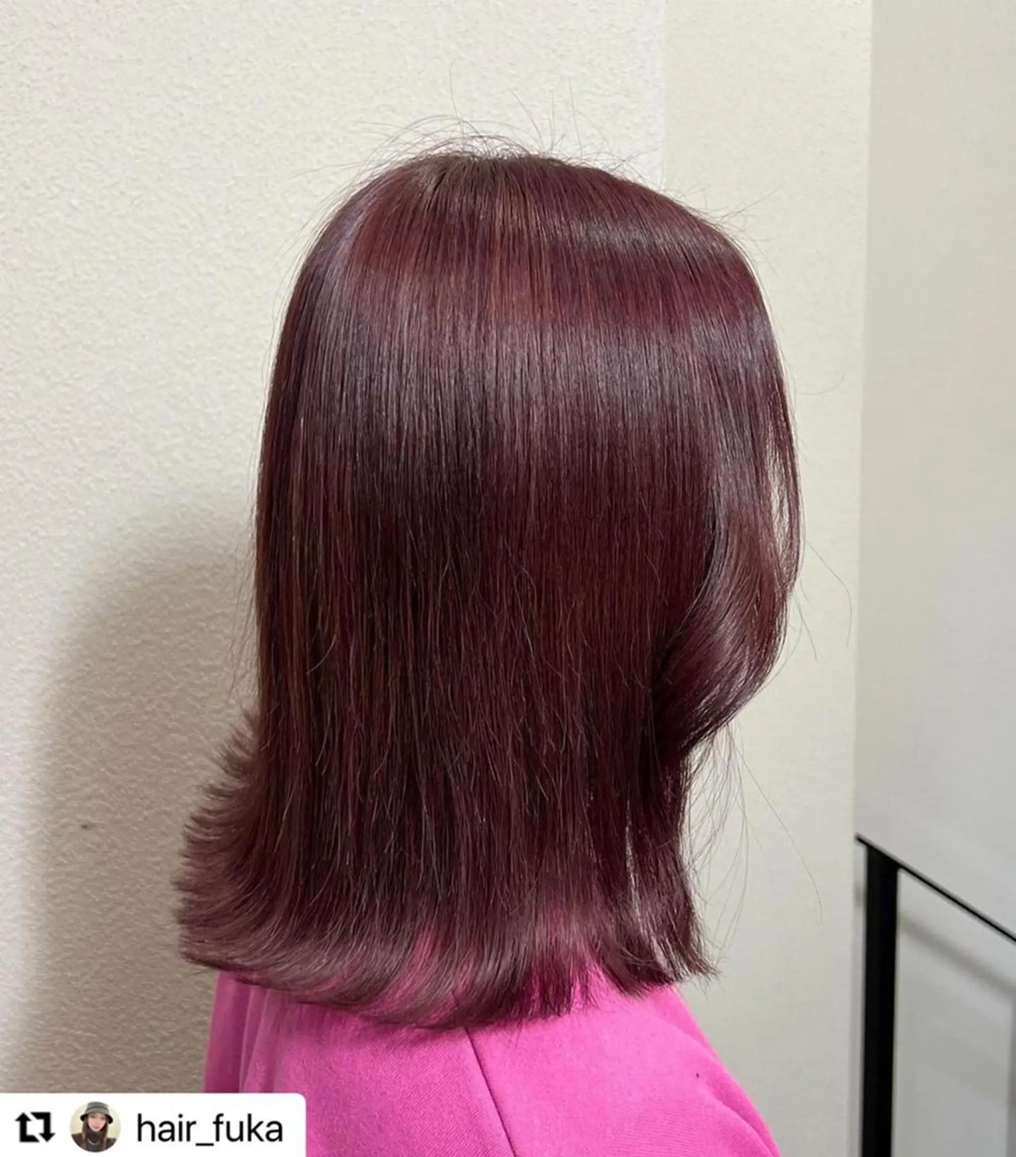 ミディアム カラー メンズ ラベンダーカラー ピンクカラー ピンクラベンダー 🩷Eny terrace🩷のヘアスタイル