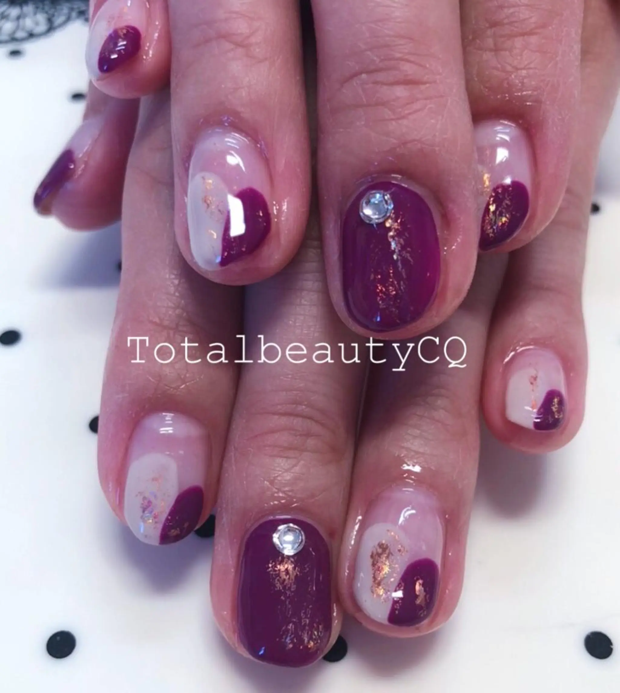 ネイル トータルビューティー CQのネイルデザイン