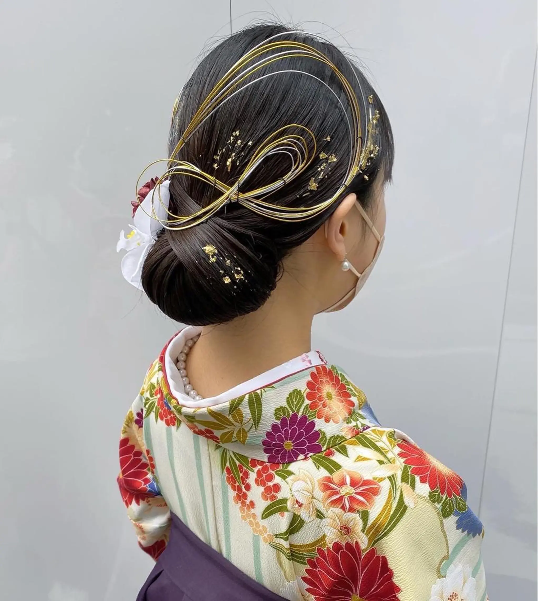 ヘアアレンジ 卒業式のヘアスタイル 🌟アレンジが似合う カラー🌟Rumiのヘアスタイル