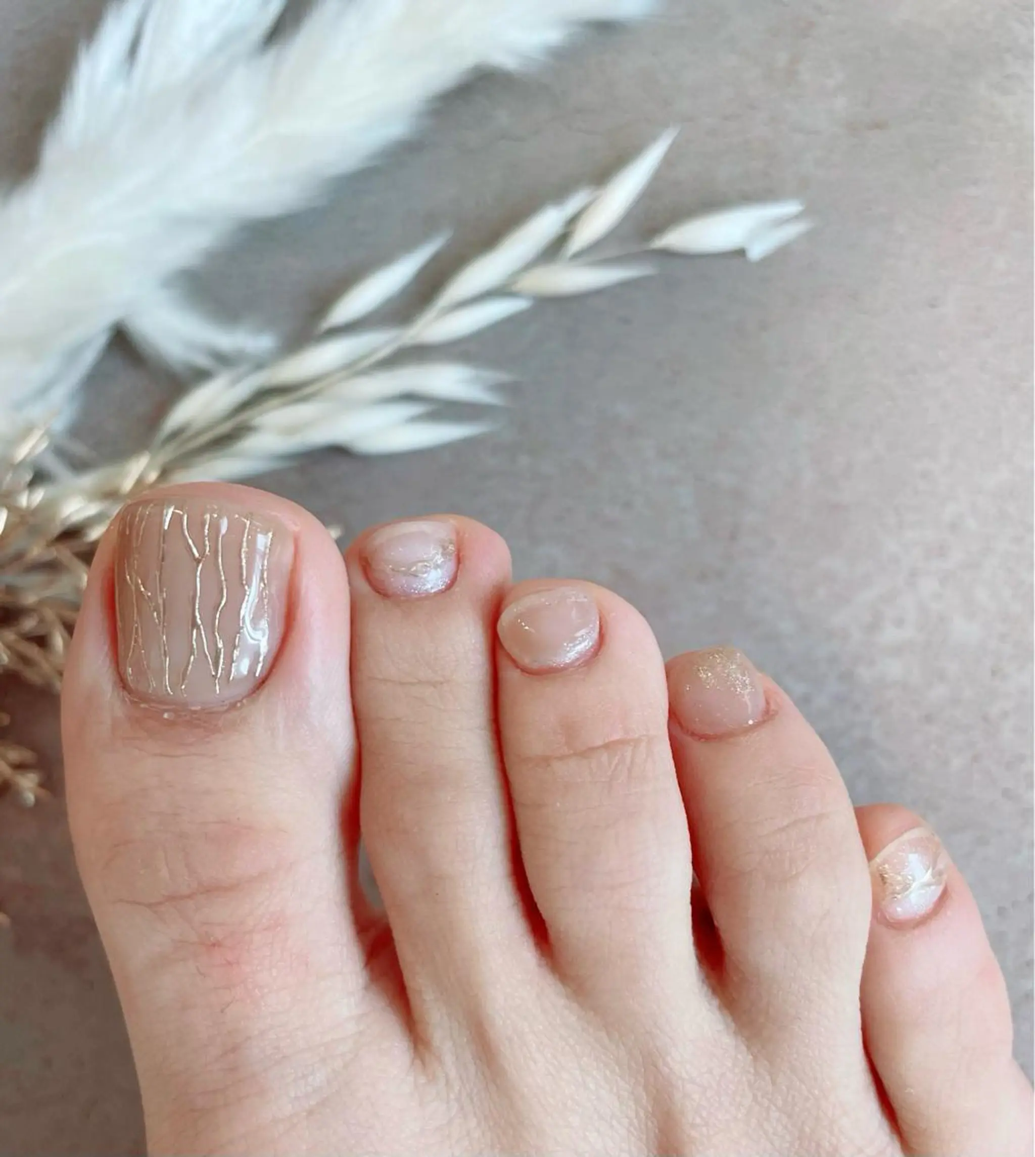 ネイル フットネイル フットネイル nailsalon SIMB.のネイルデザイン