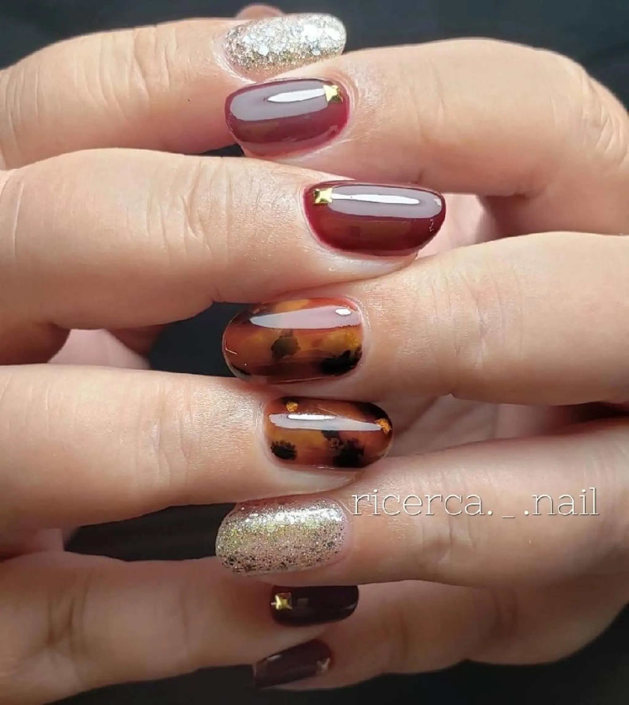 ネイル ricerca._. nail ちゃこのネイルデザイン