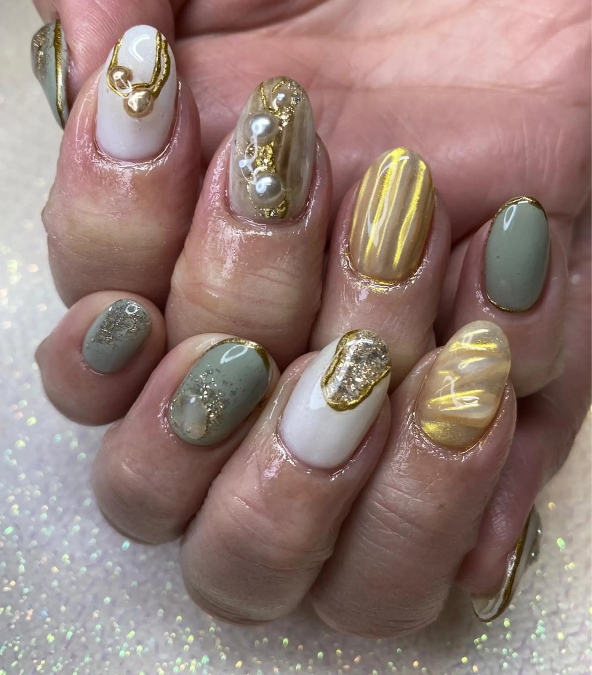 ネイル among アマン所属・lecoa_ kana／amongのネイルデザイン