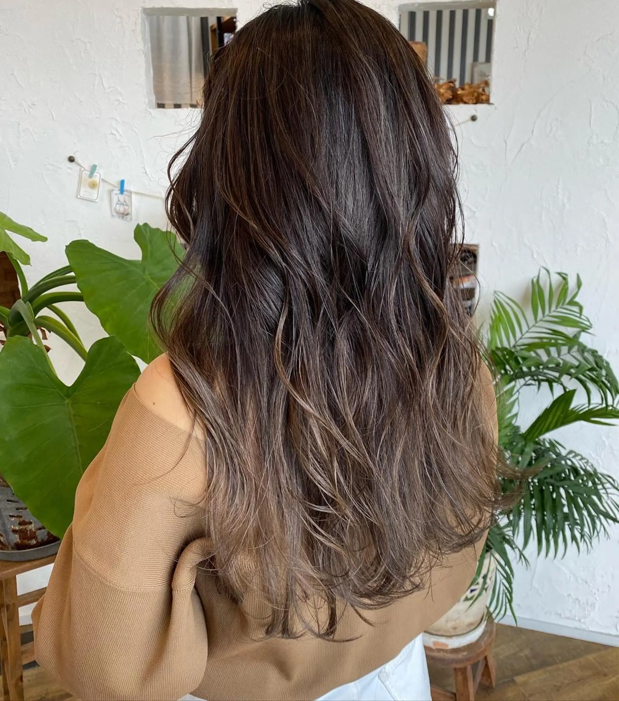 ロング カラー パーマ ヘアアレンジ メンズ キッズ 美容室 ソンリエのヘアスタイル