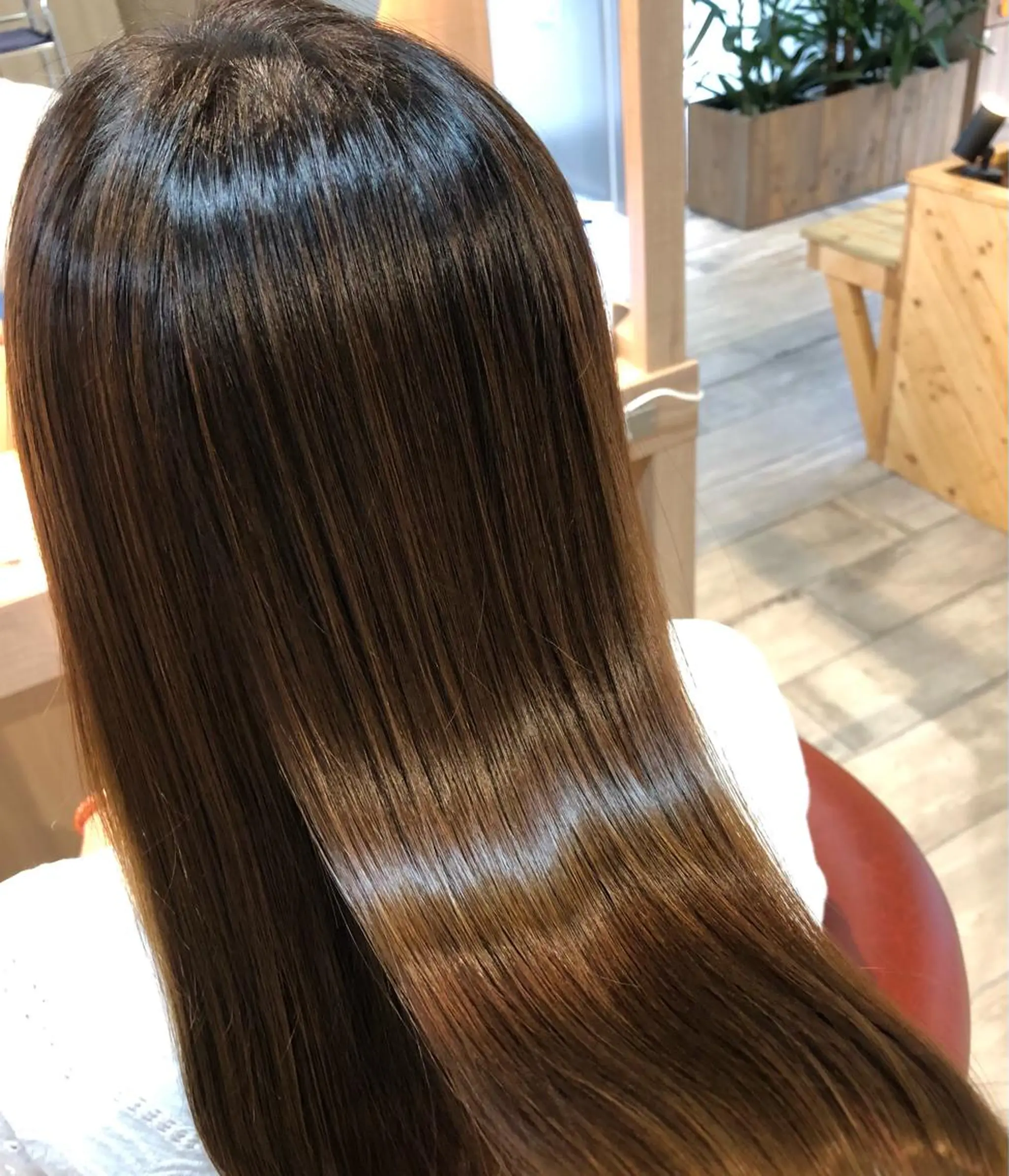 ロング カット 縮毛矯正 トリートメント 美髪✨髪質改善特化 🦩対馬🦩のヘアスタイル