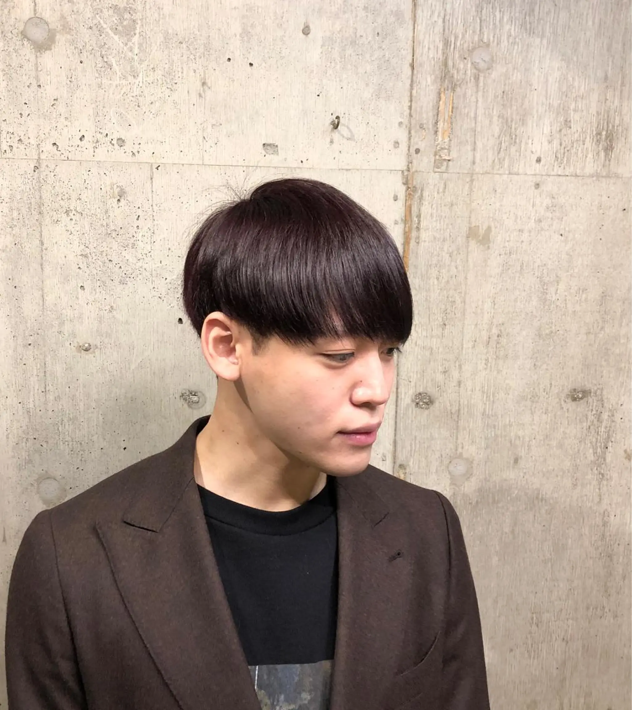 メンズ マッシュ カット ヘアカラー STRINGS 下北沢所属・【メンズ特化】 金子諒磨のヘアスタイル