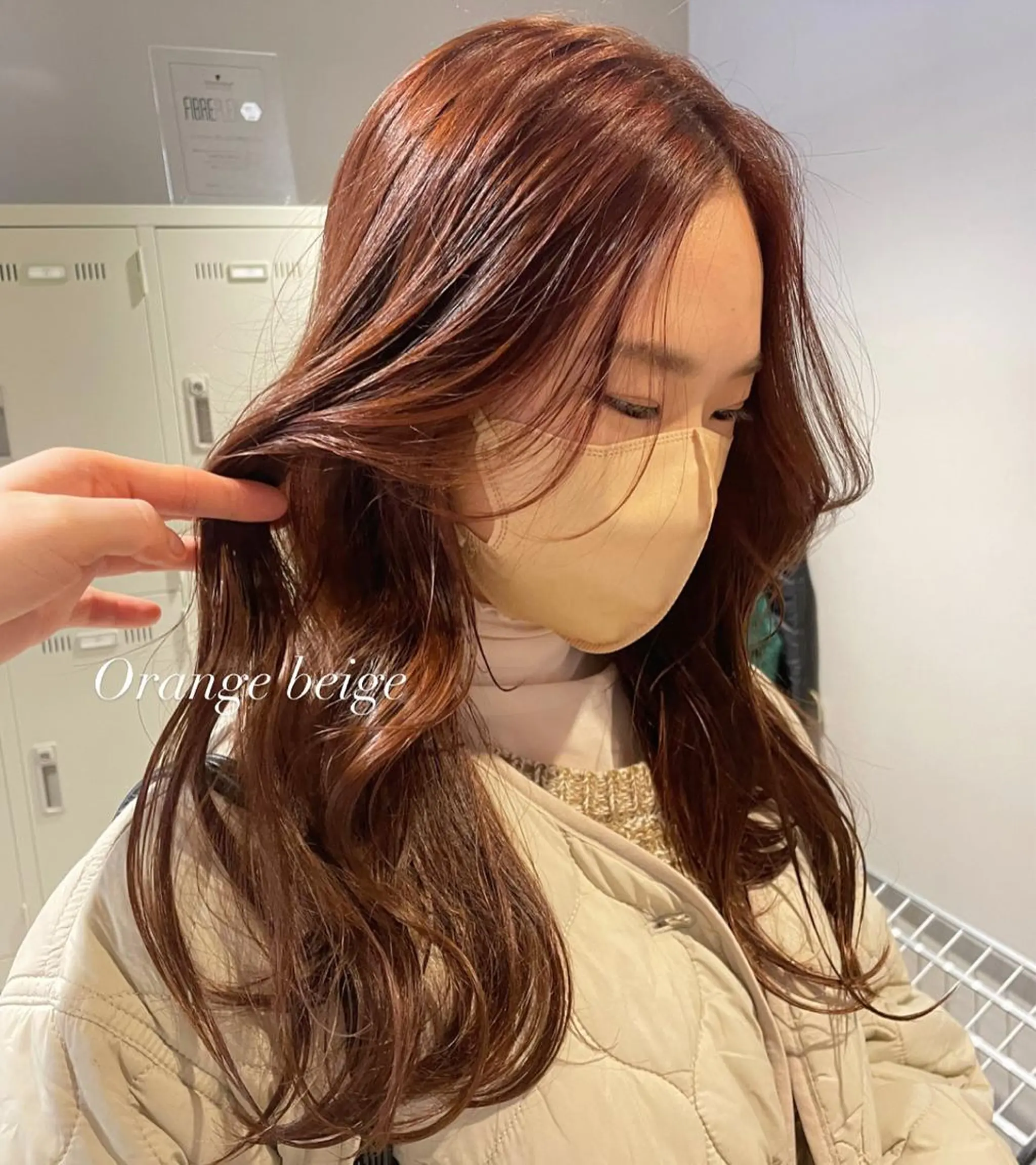 ロング カラー 表参道ハッシュカット レイヤー/リノンのヘアスタイル