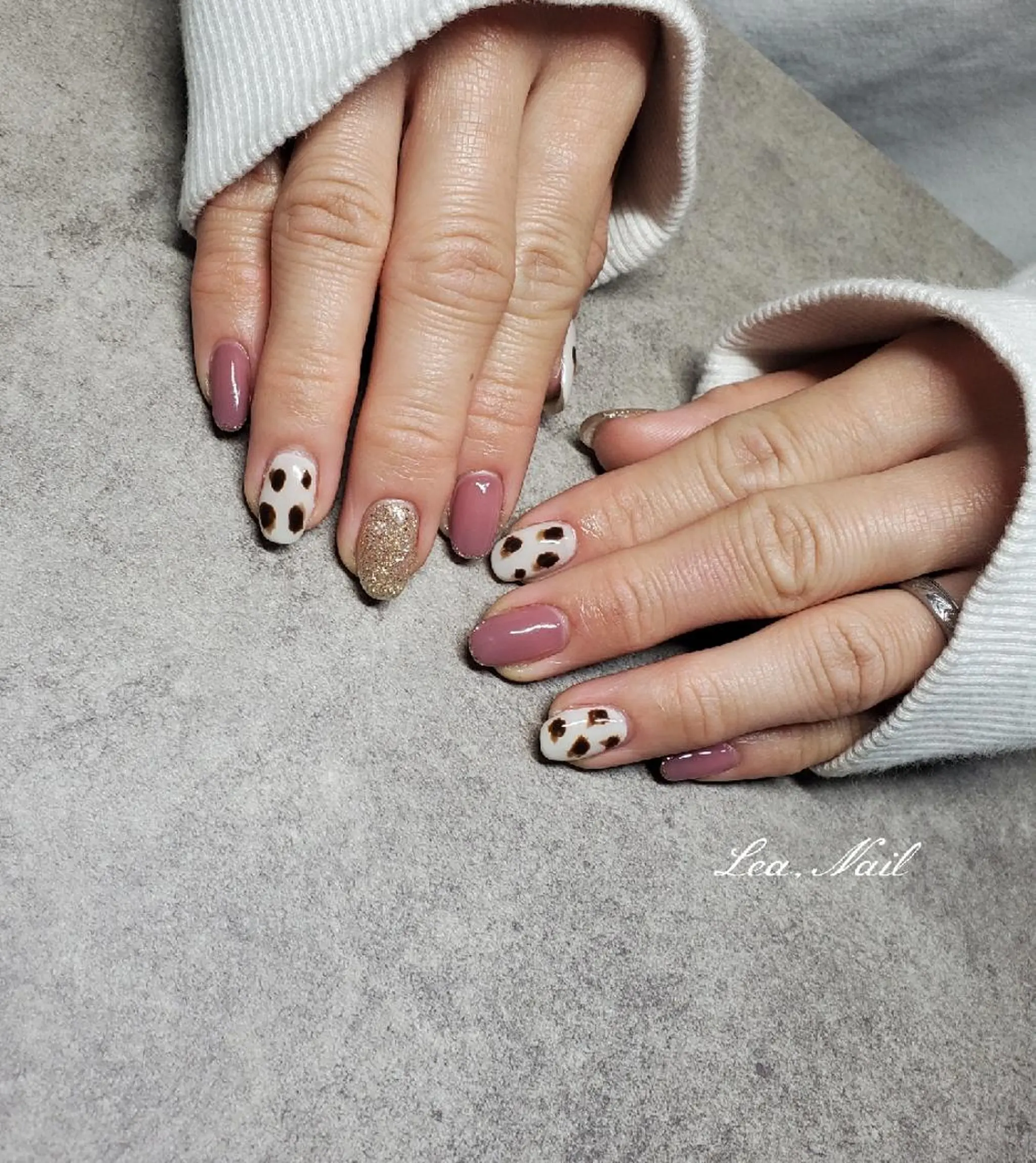 ネイル 持ち込み Lea,Nail所属・松橋 愛のネイルデザイン