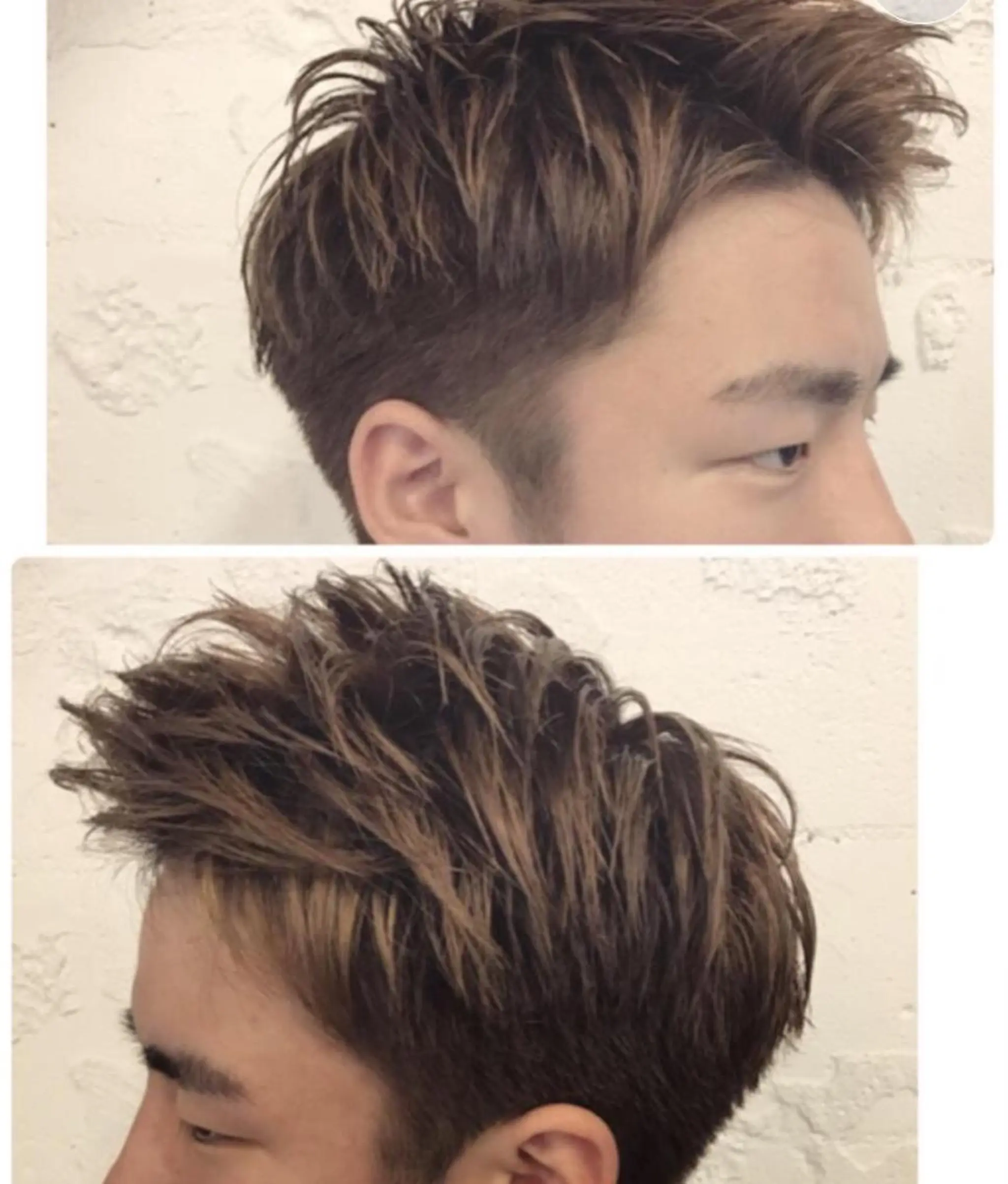 ショート カラー メンズ メンズブリーチ ブリーチ カット ヘアカラー トリートメント ワタベ ハヤト/ トップデザイナーのヘアスタイル