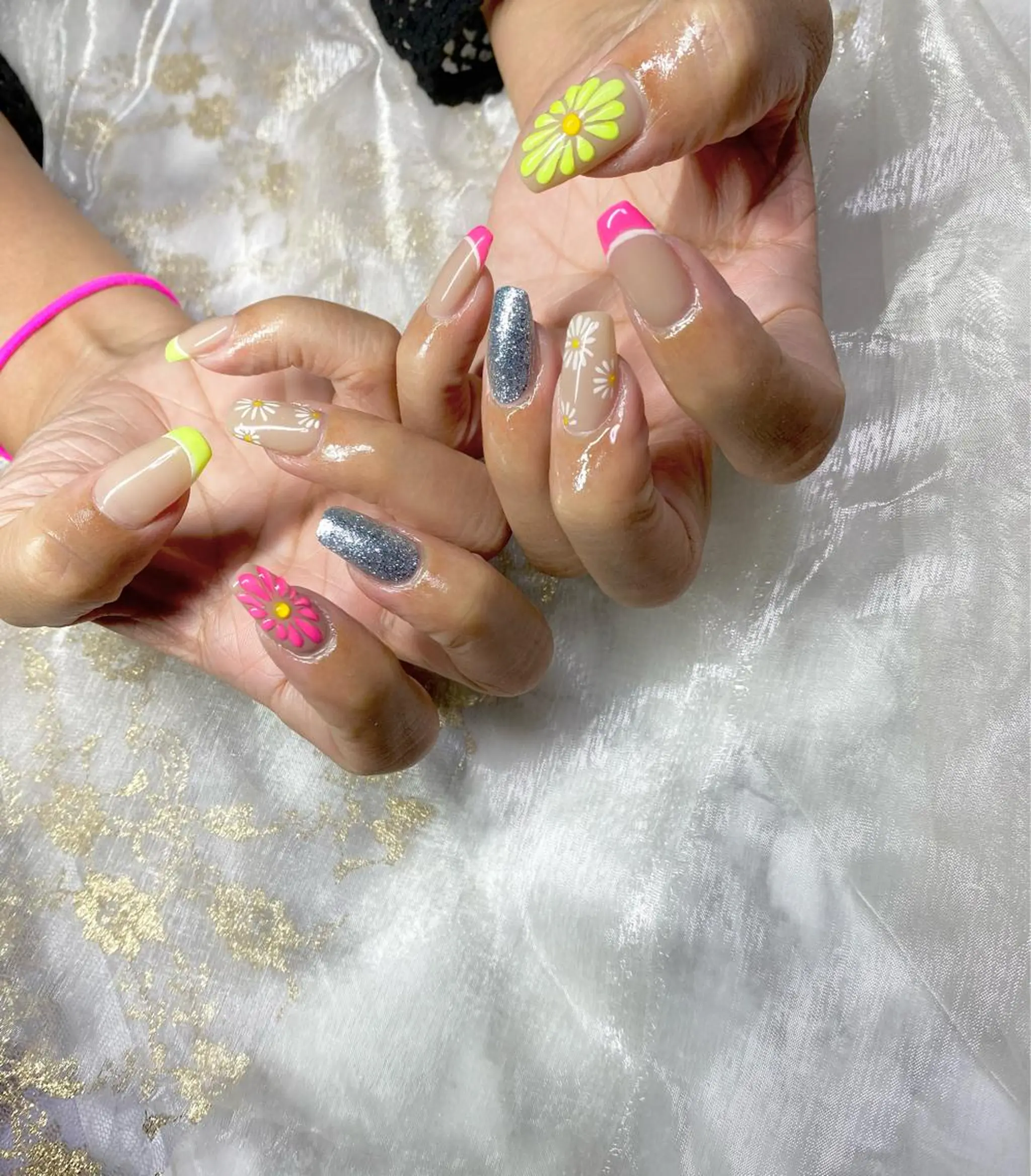 ネイル 夏ネイル ハンドネイル nail salon "a"のネイルデザイン