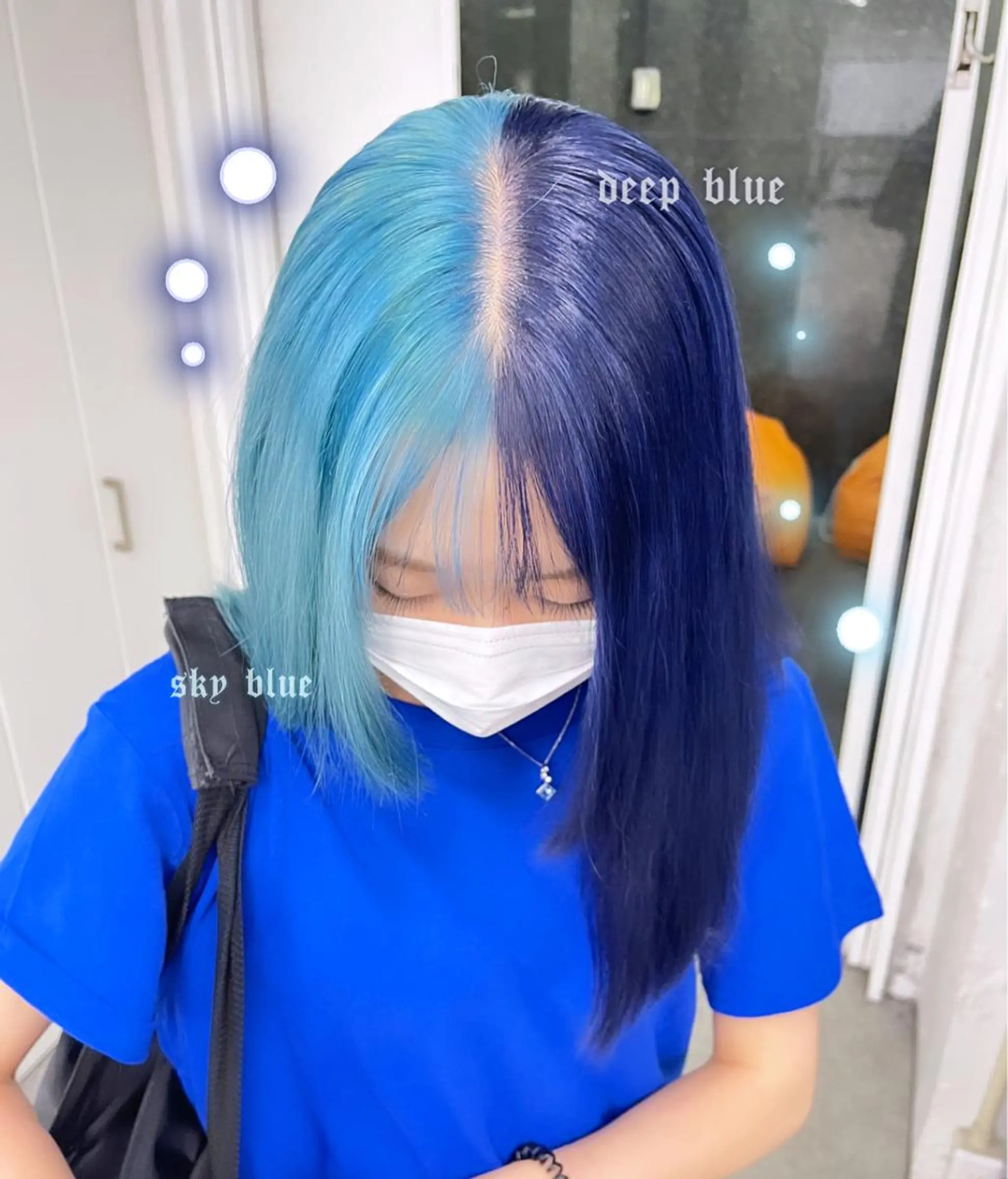 ロング カラー 𝘳𝘺𝘰𝘬𝘢 髪質改善／ブリーチのヘアスタイル