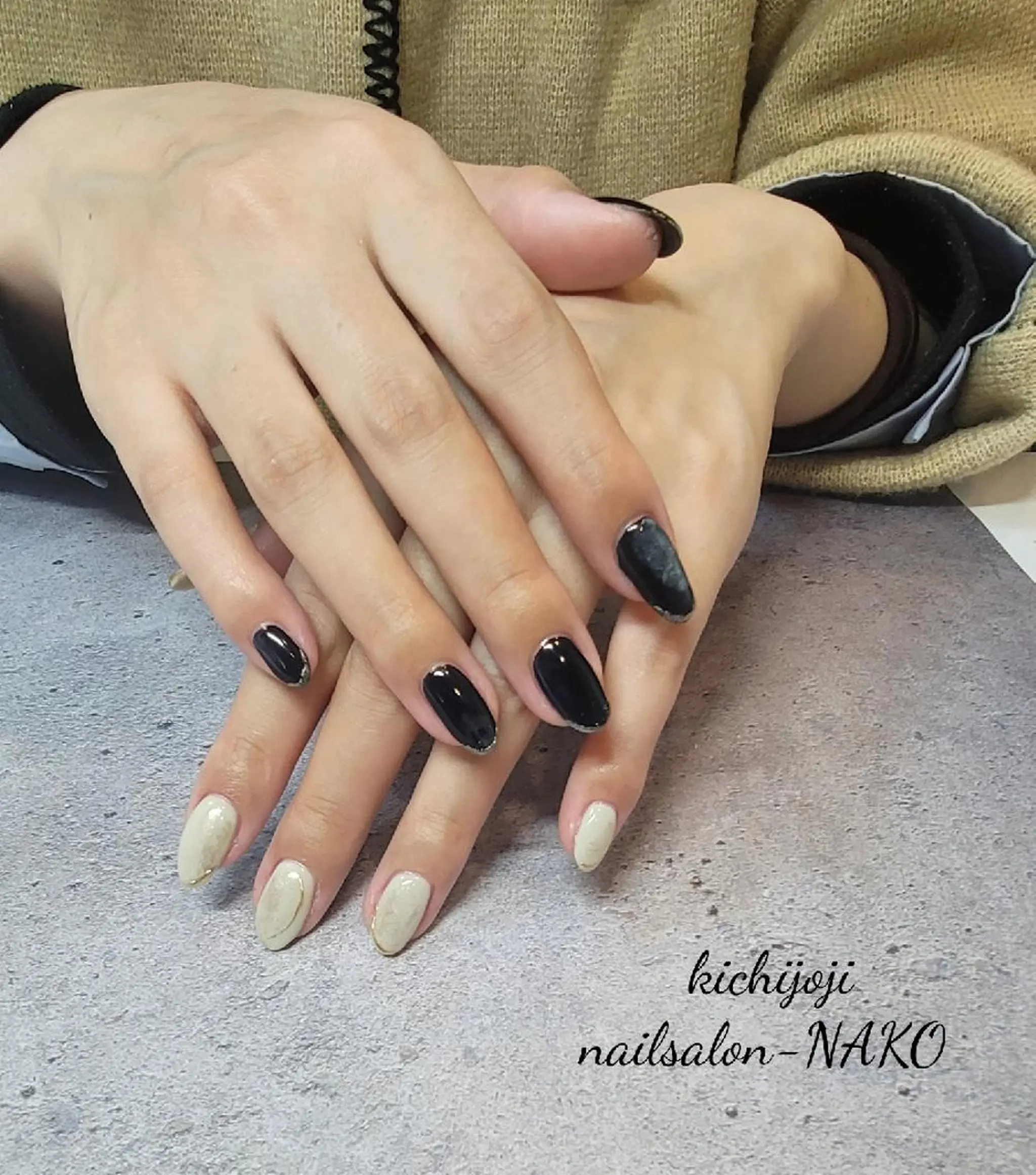 ネイル ハンドネイル Salon-NAKO 🐷shirai🐷のネイルデザイン