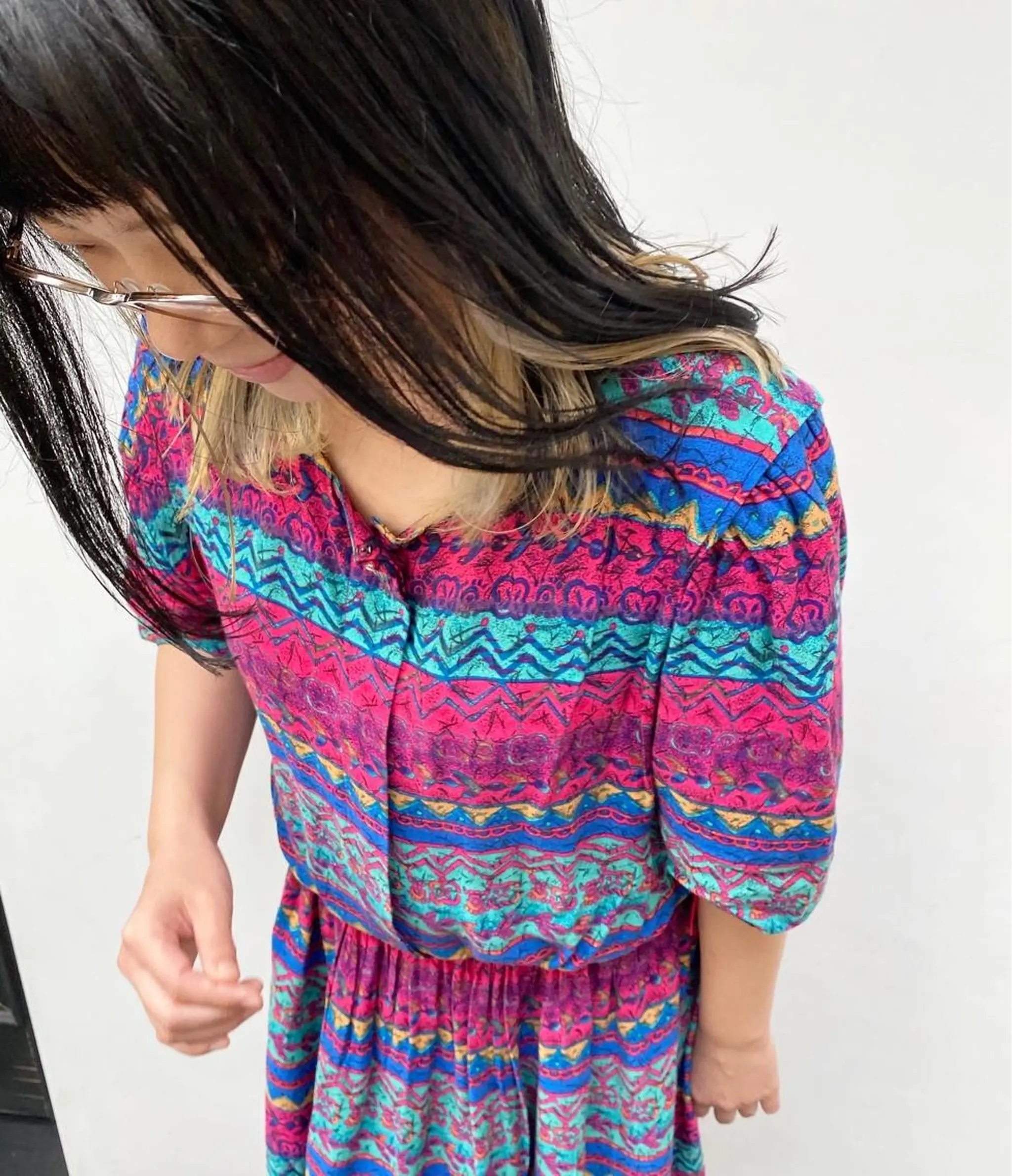 セミロング カラー ベージュカラー ブリーチ ヘアカラー トリートメント ヘッドスパ tonari 梅田、中崎町のヘアスタイル