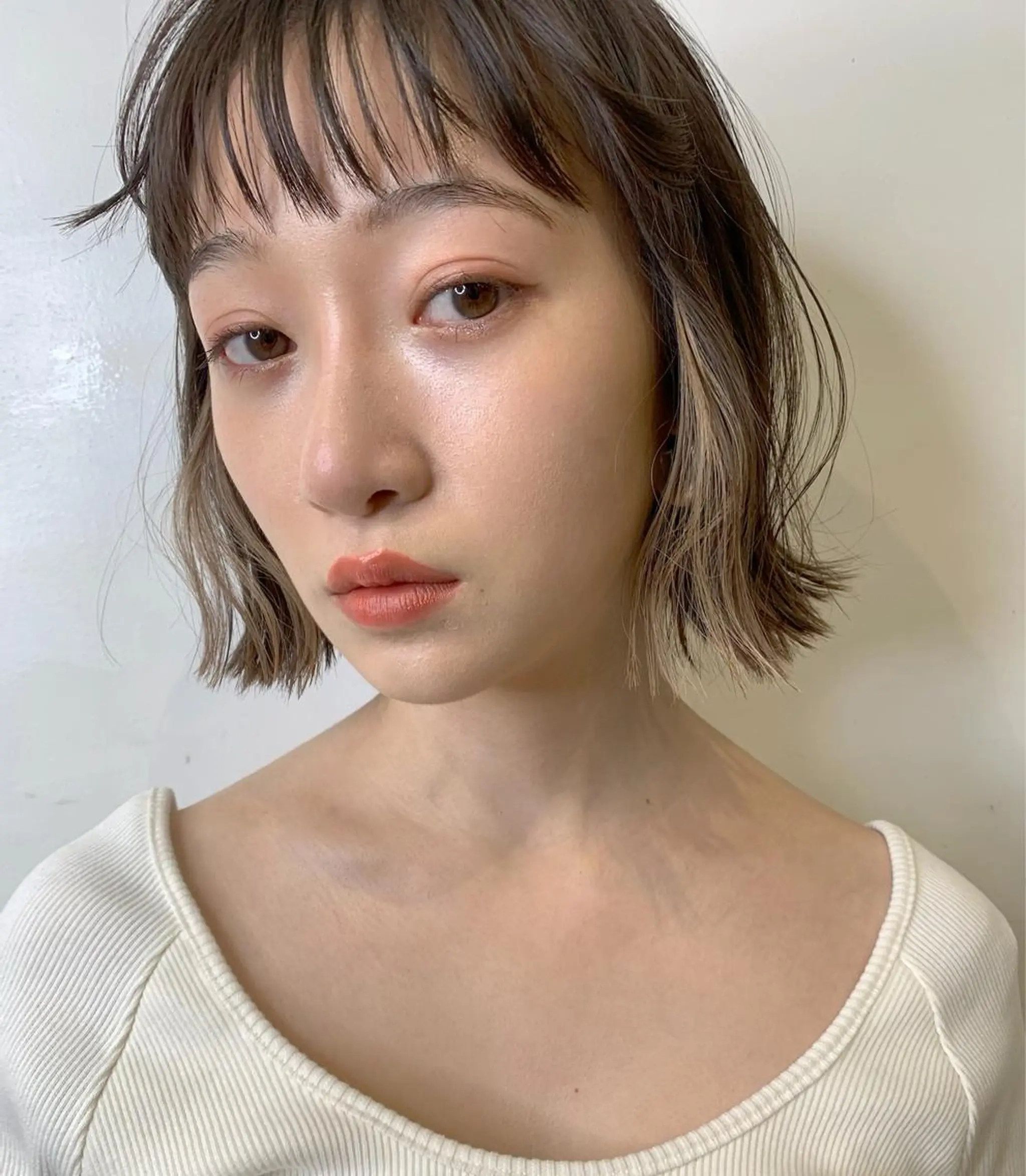 ショート カラー ヘアカラー トリートメント YEAU　PLUS所属・極上の艶髪 RINAのヘアスタイル