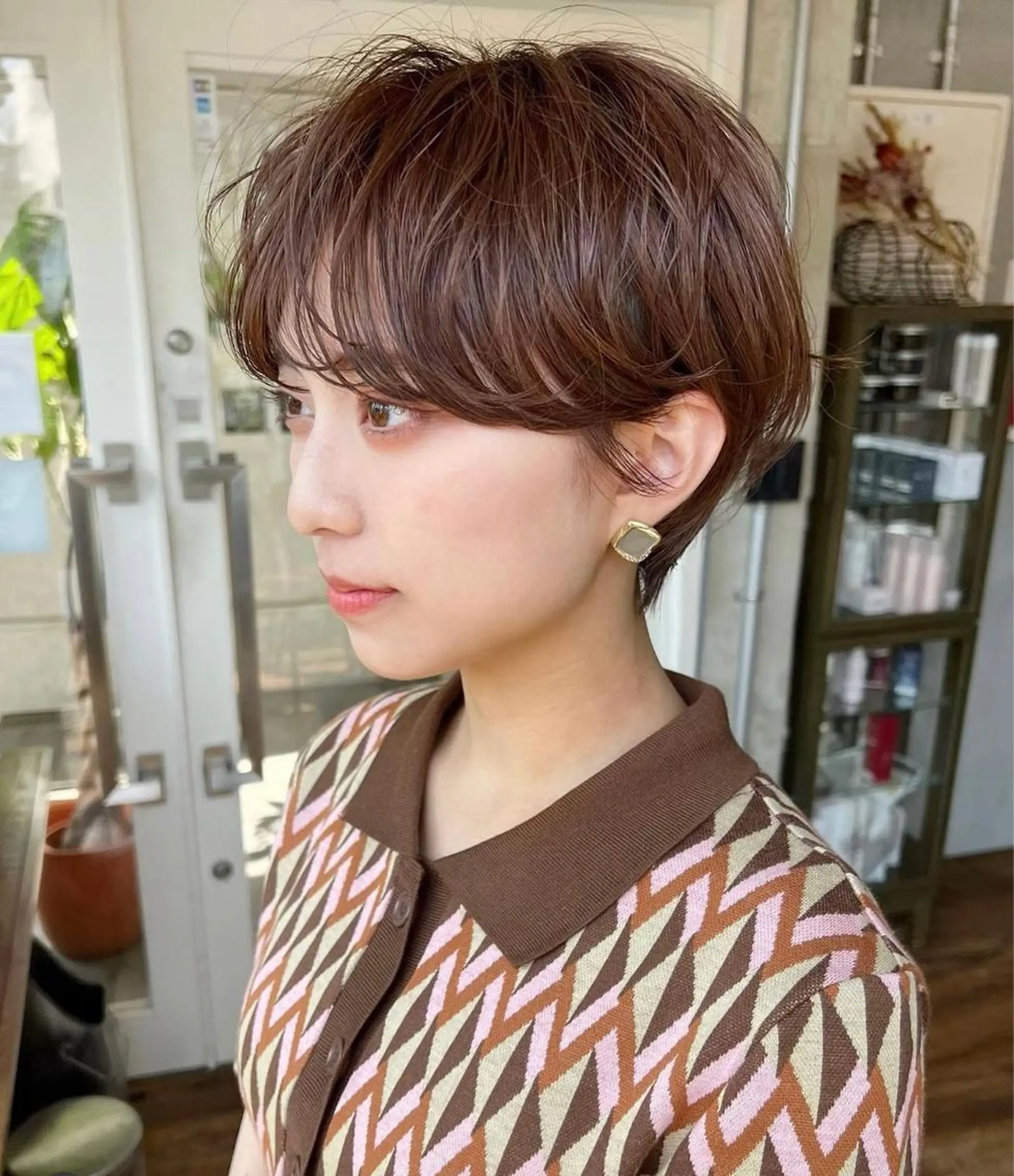 ショート パーマ メイクス表参道所属・ショート/ボブ 矢野湧也のヘアスタイル