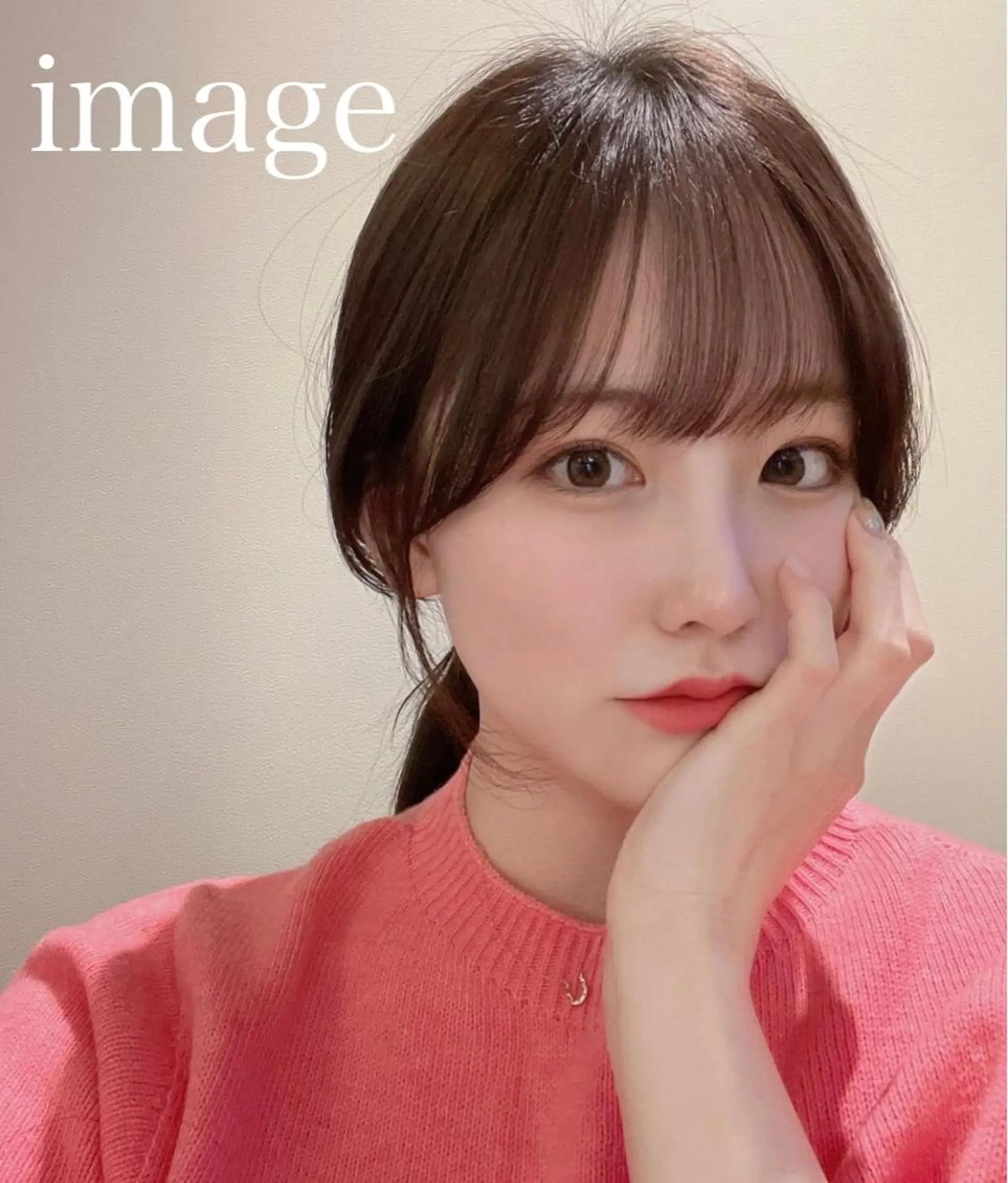 セミロング ボブ くびれヘア 顔周りカット ハイライト 髪質改善 オリーブカラー 特化　　kaiのヘアスタイル