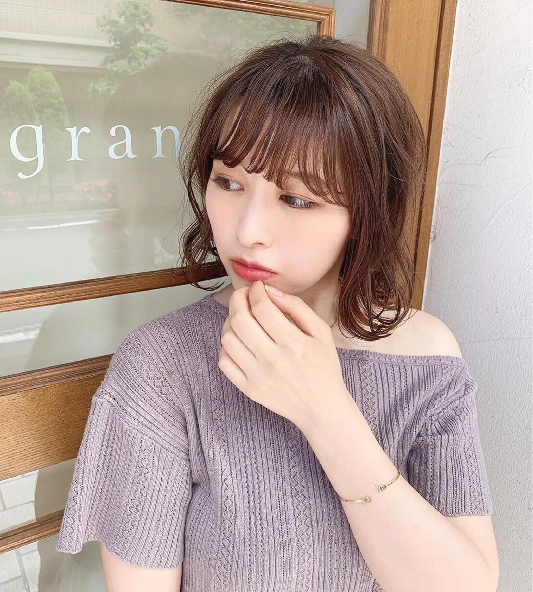 ショート カラー パーマ ヘアアレンジ 🐮牛島 一貴🐮のヘアスタイル