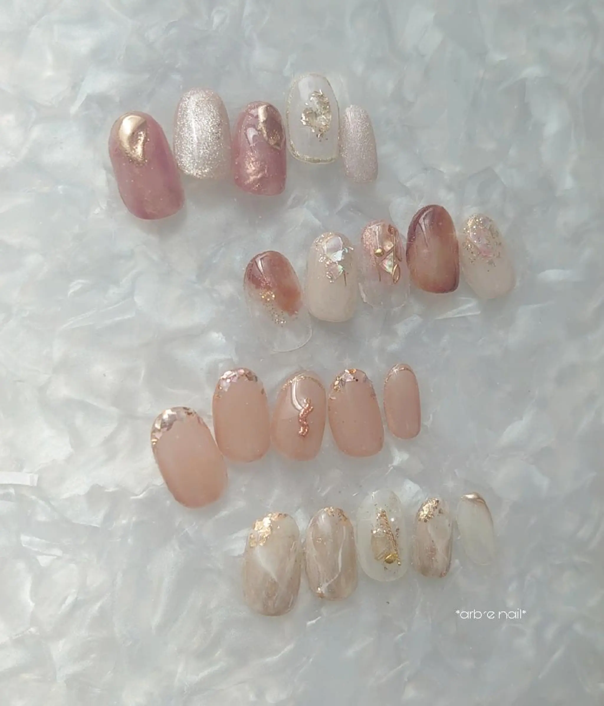 ネイル ＊arbre nail＊.アーブルネイル所属・✯.。 arbre  nail 。✯.のネイルデザイン