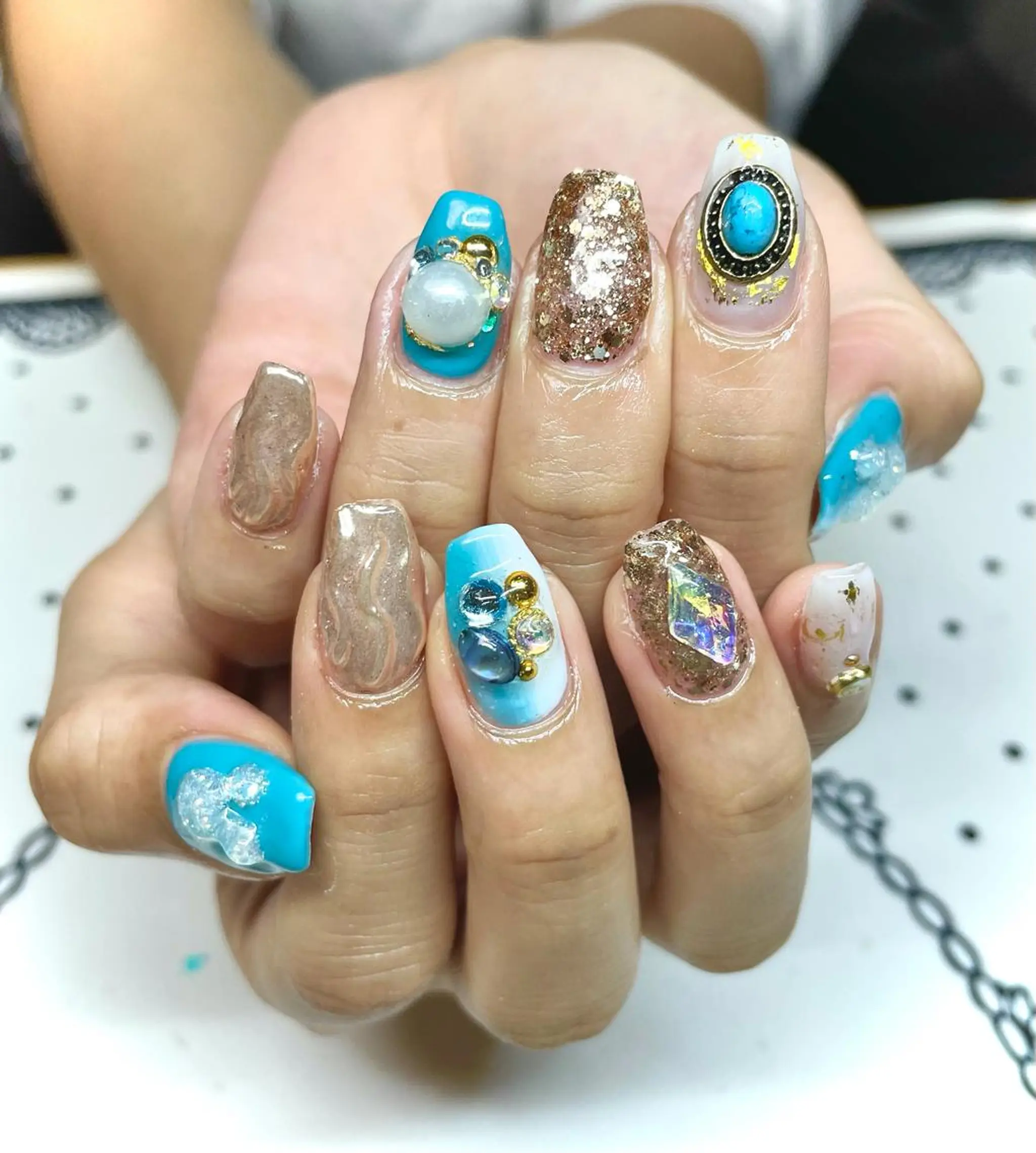 ネイル ハンドネイル nailsalon sugarr所属・nailist cocoのネイルデザイン
