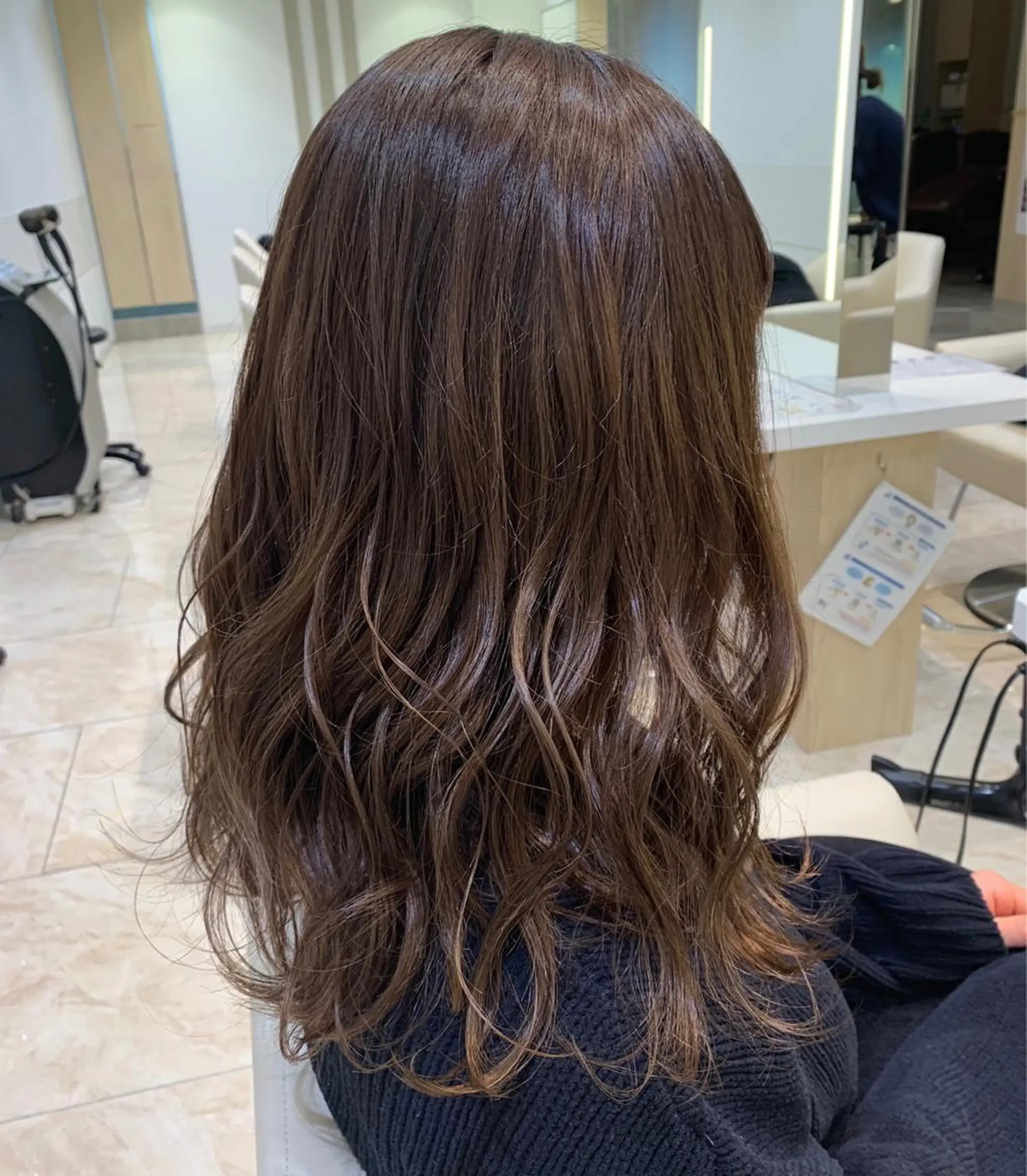 セミロング カラー ケンジアネッタ Men'sのヘアスタイル