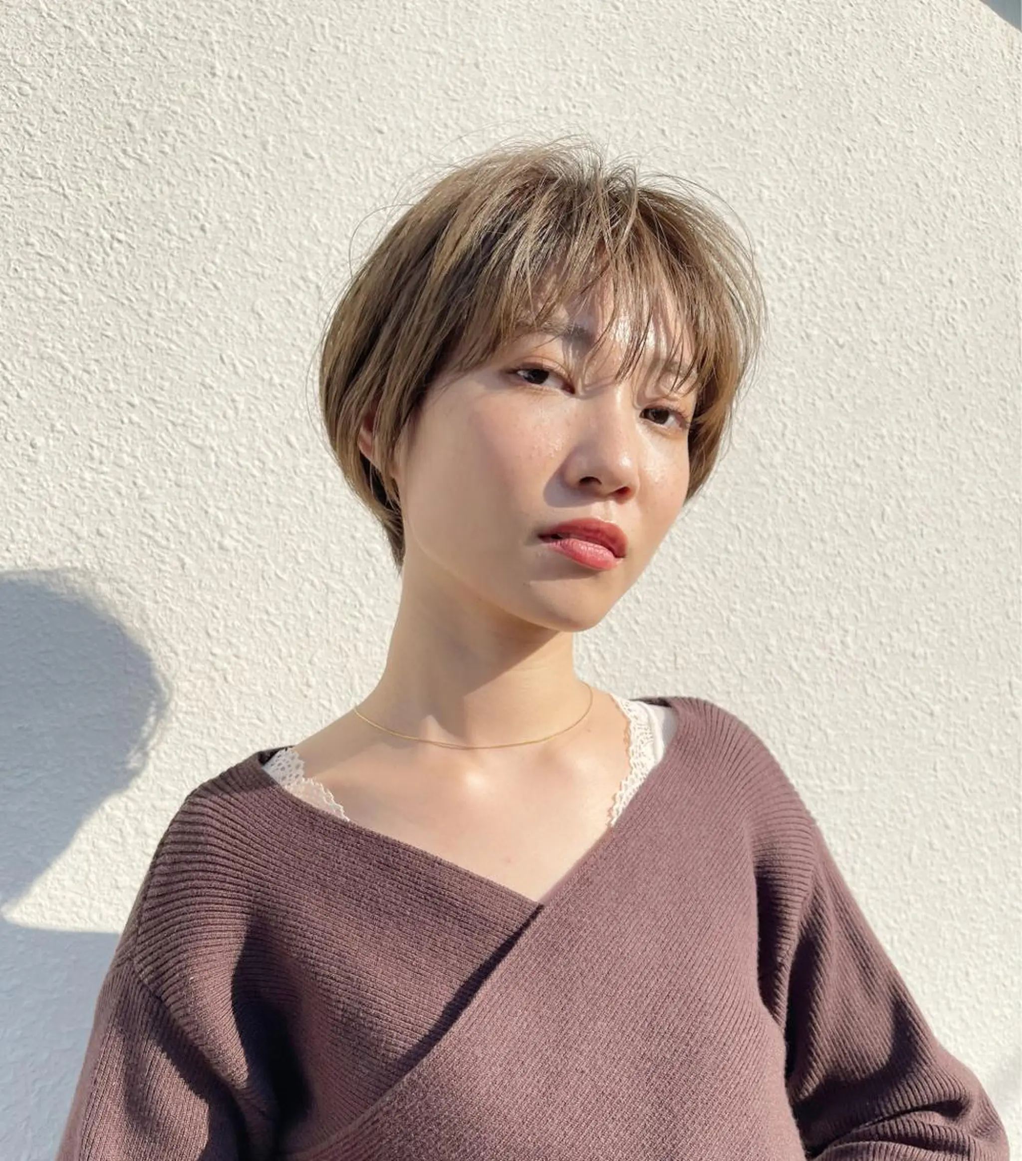 ショート カラー 宮本 聖希のヘアスタイル