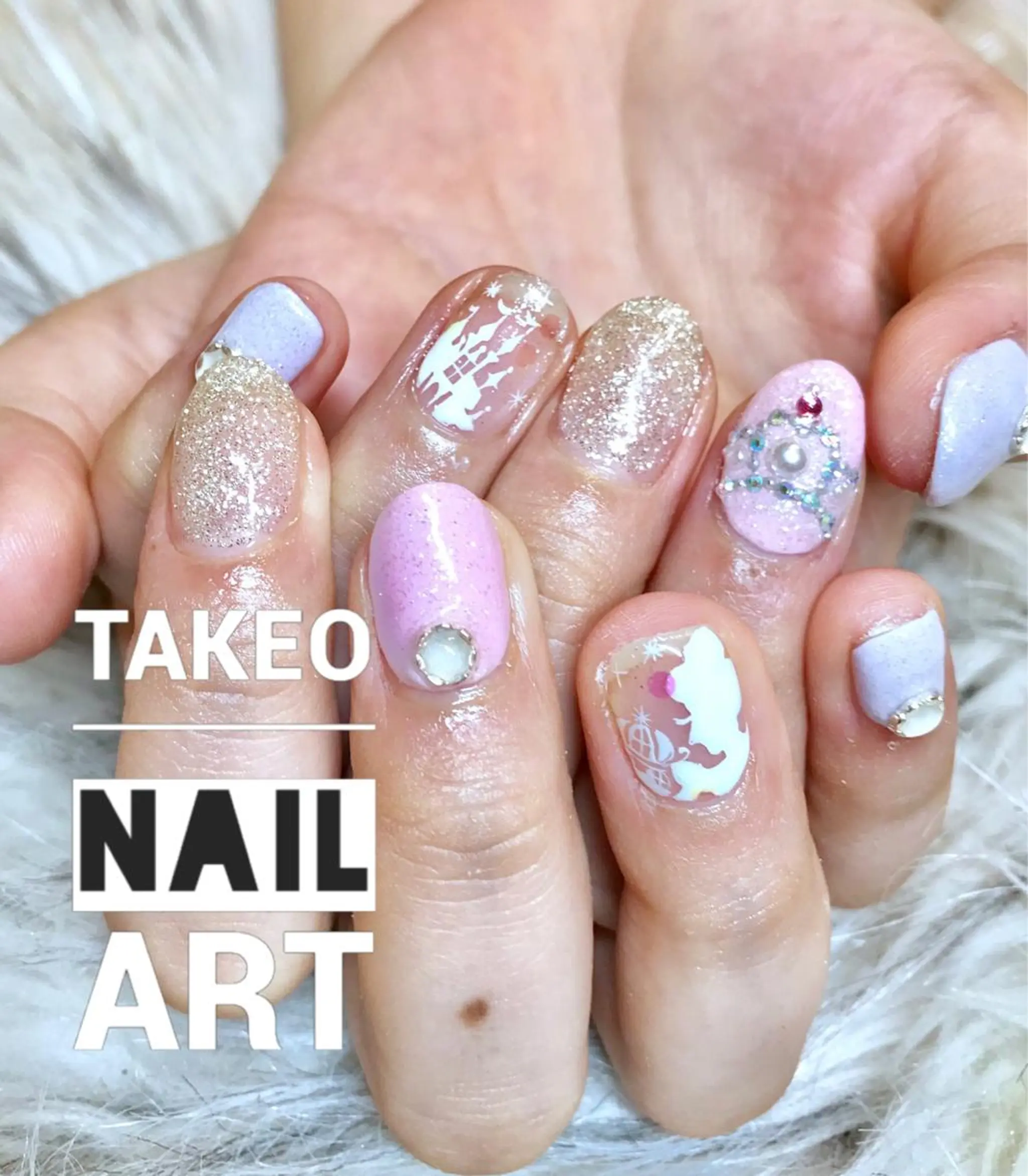 ショート ネイル nail&eye Aoのマツエク・マツパデザイン